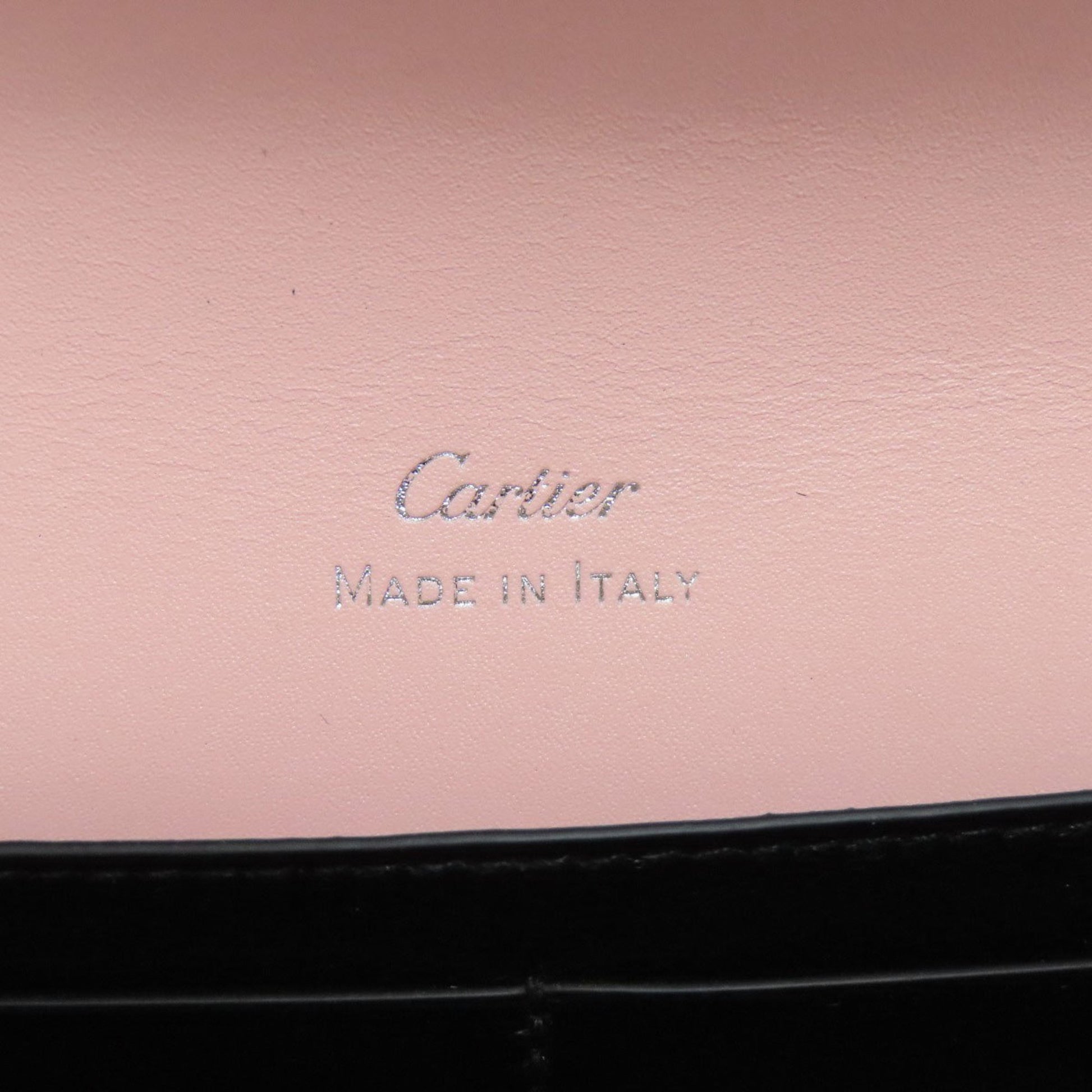 Cartier, Pink, Leather, wallet