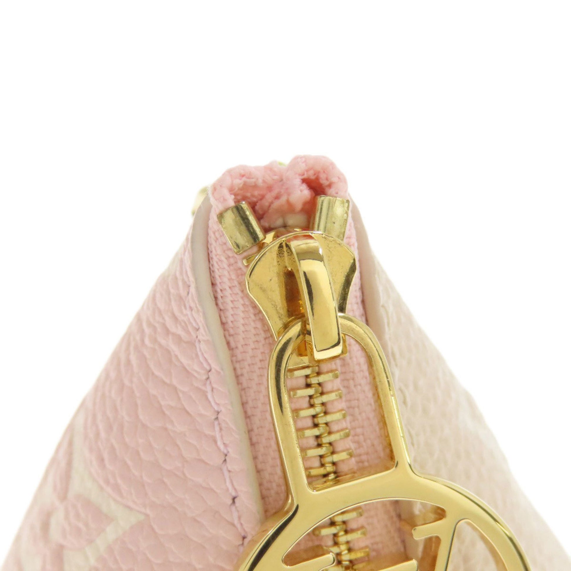 Louis Vuitton Berlingo, Pink, Canvas, clutch