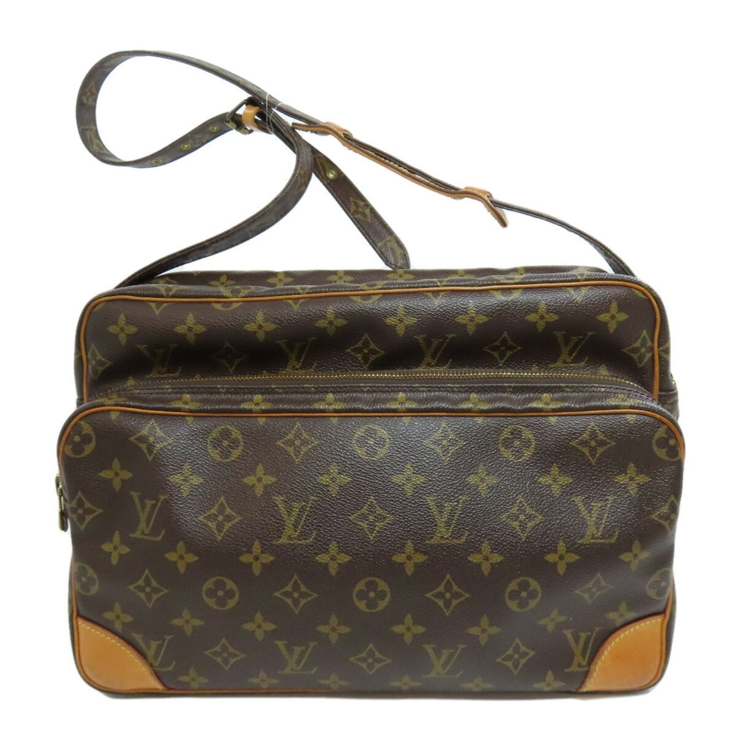 Louis Vuitton, Brown, Canvas, shopper