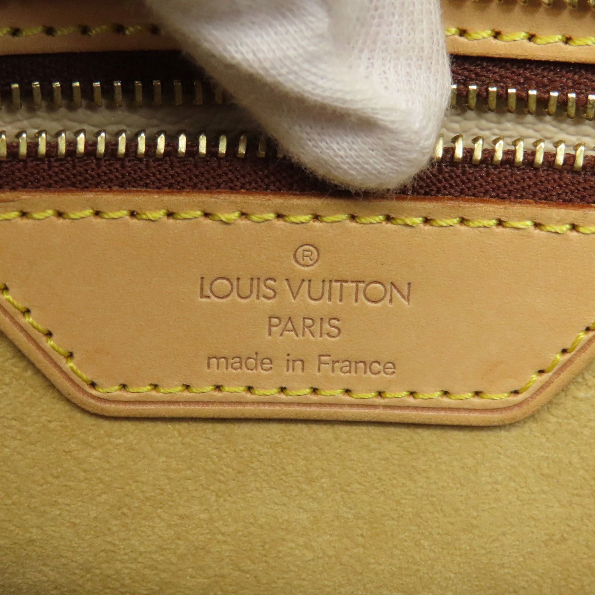 Louis Vuitton Luco, Brown, Canvas, tote