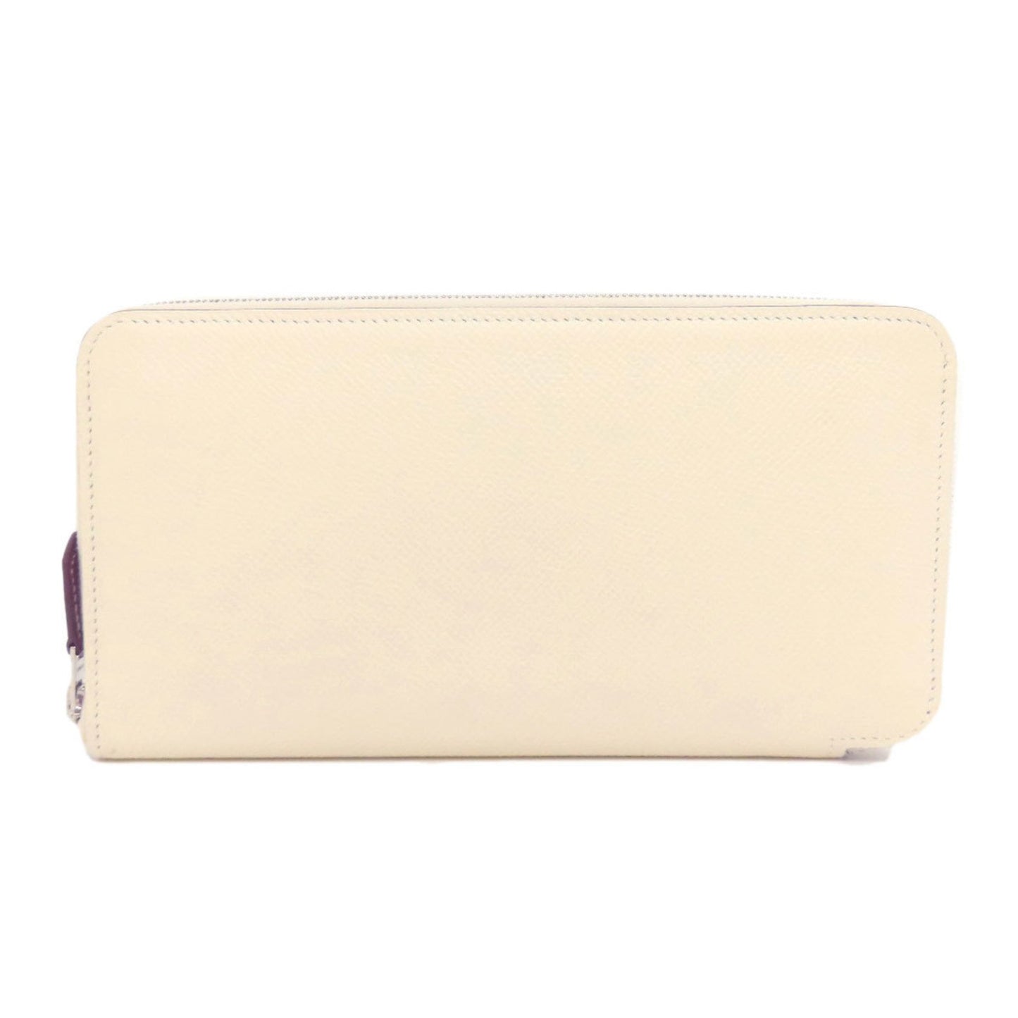 Hermès, White, Leather, wallet