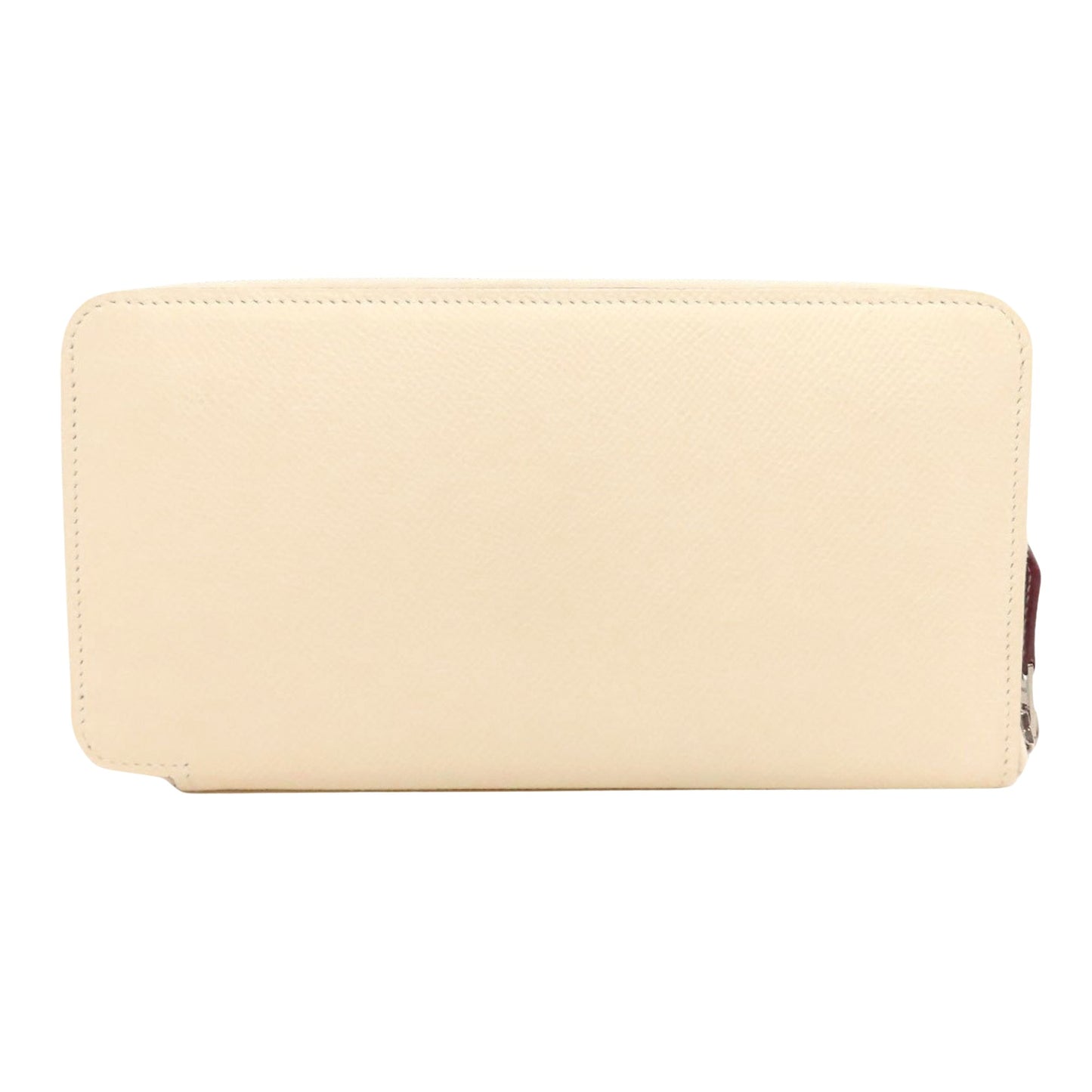 Hermès, White, Leather, wallet