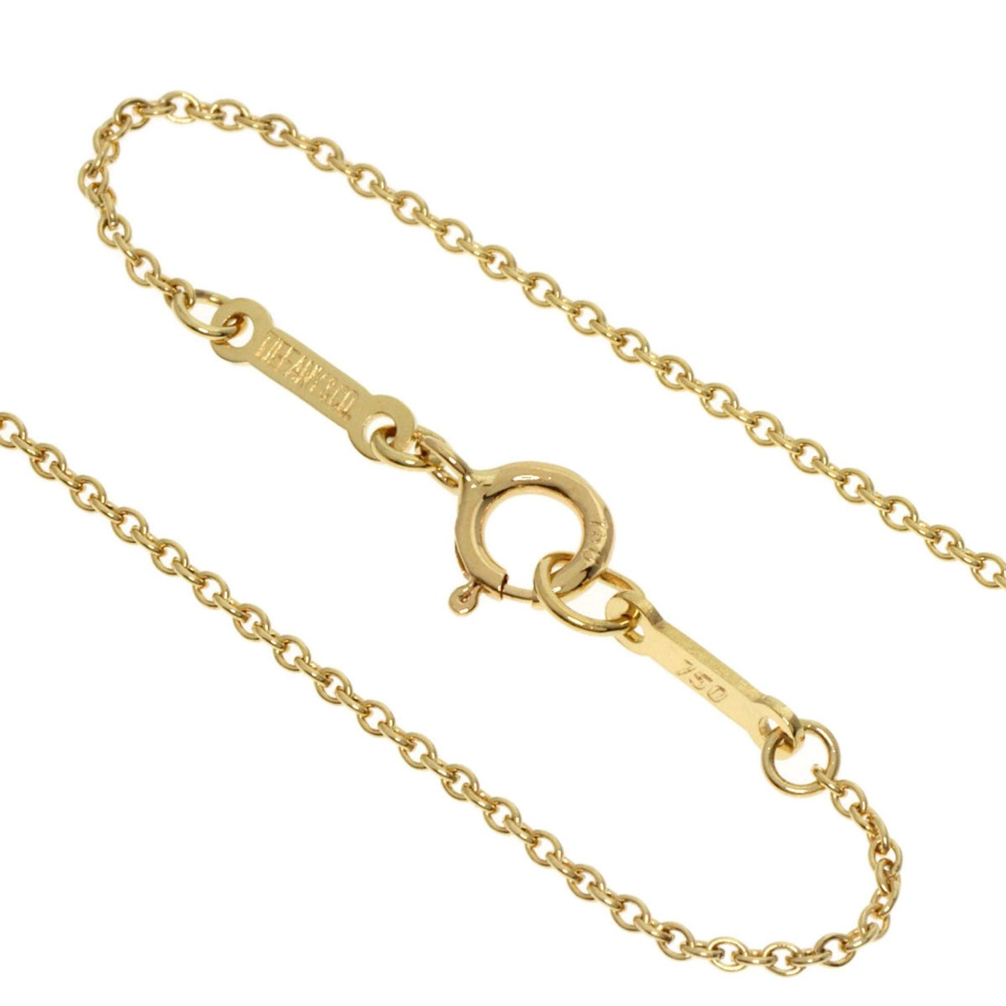 Tiffany & Co Open Heart, Gold, Yellow Gold, necklace