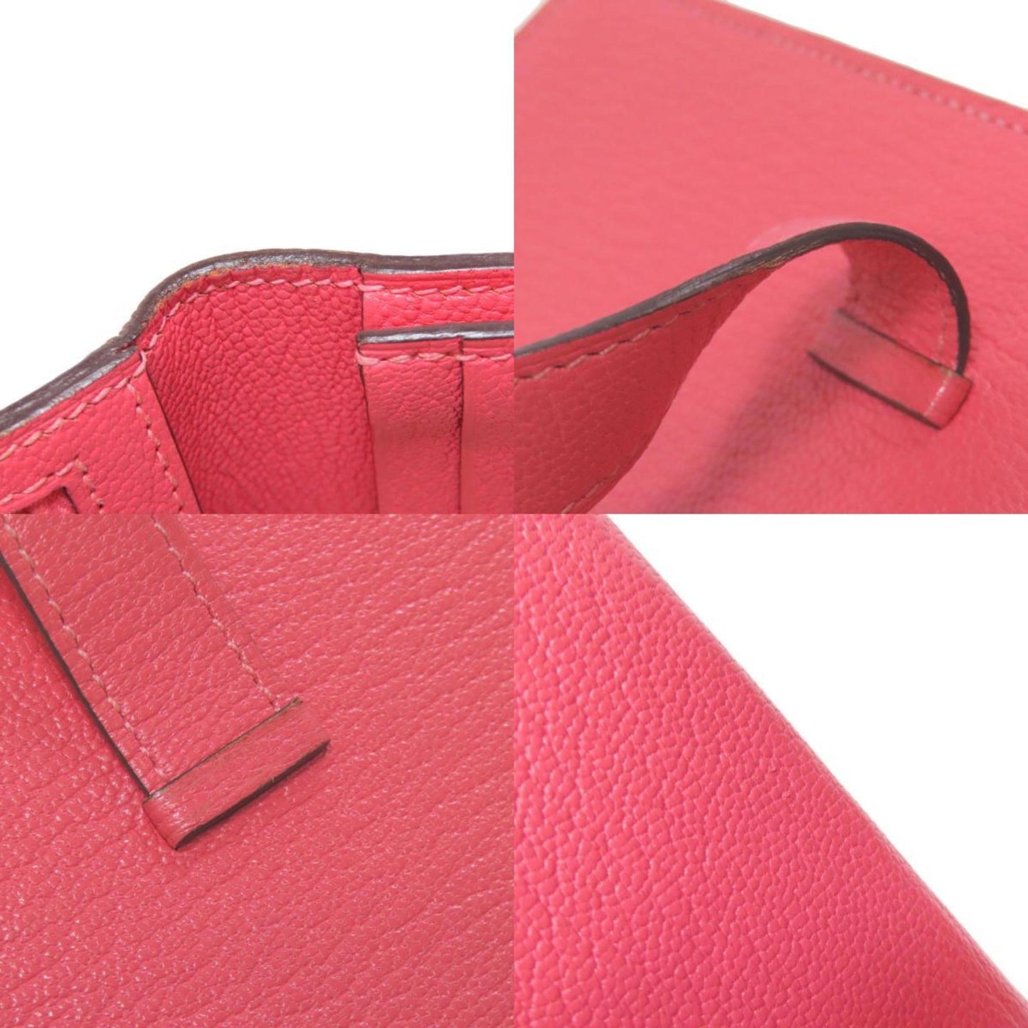 Hermès Béarn, Pink, Leather, wallet