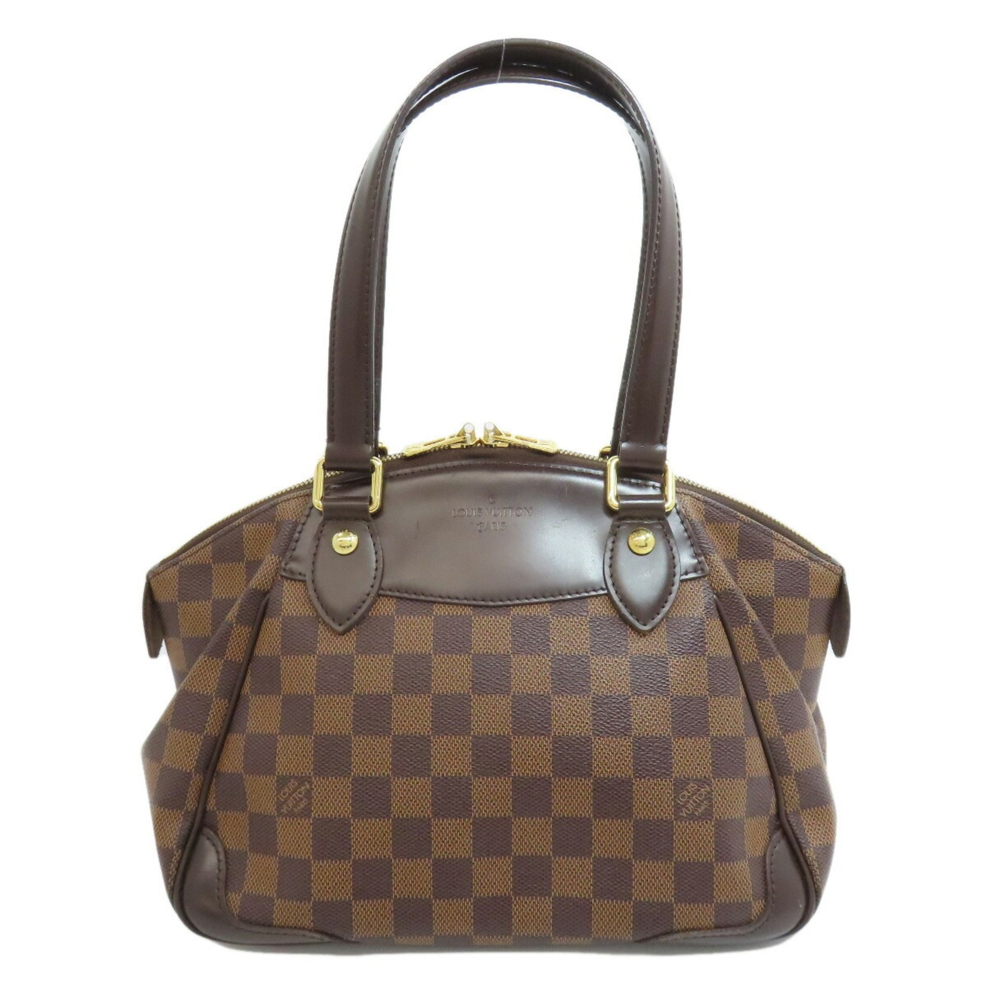 Louis Vuitton Verona, Brown, Canvas, handbag