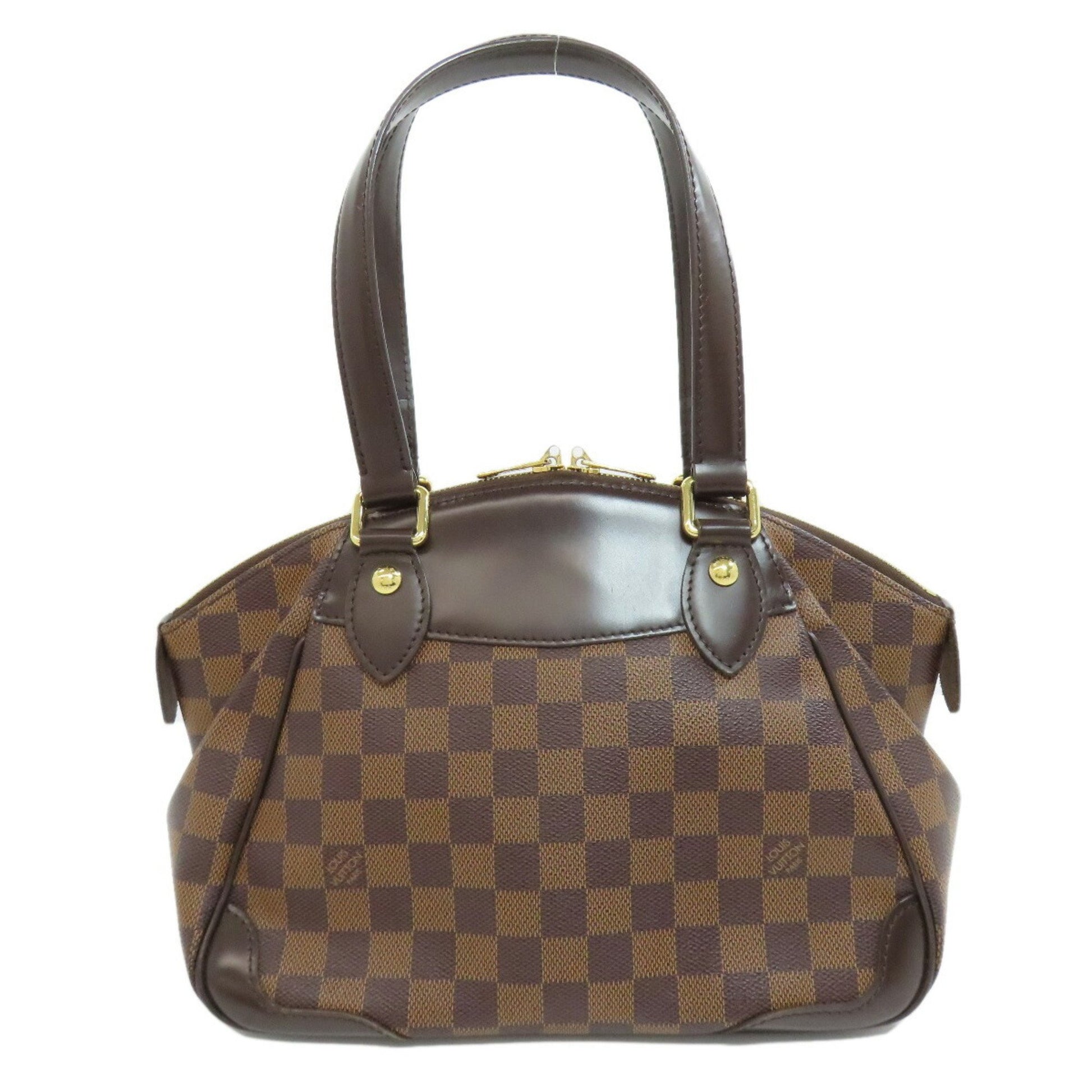 Louis Vuitton Verona, Brown, Canvas, handbag