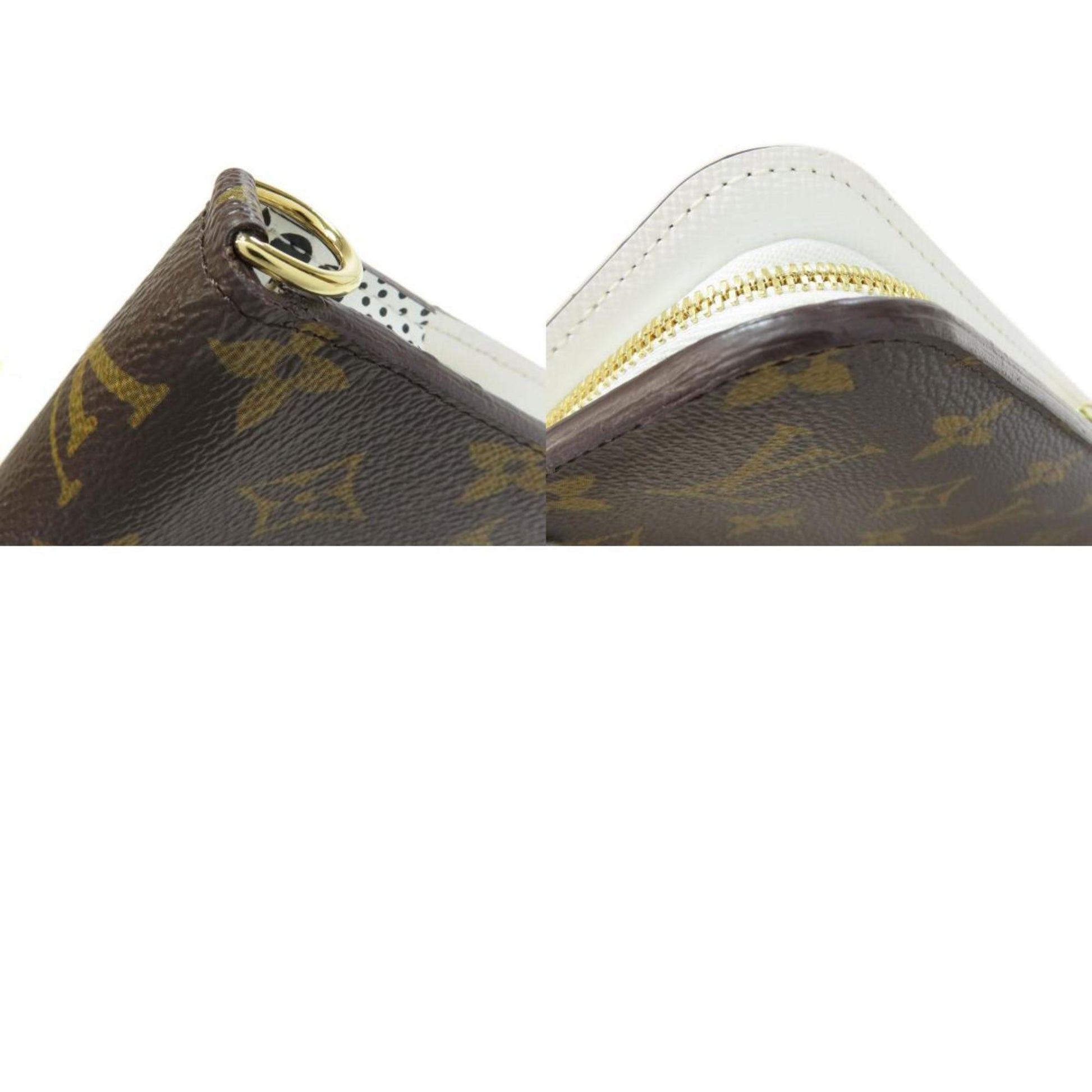 Louis Vuitton Portefeuille Insolite, Brown, Canvas, wallet