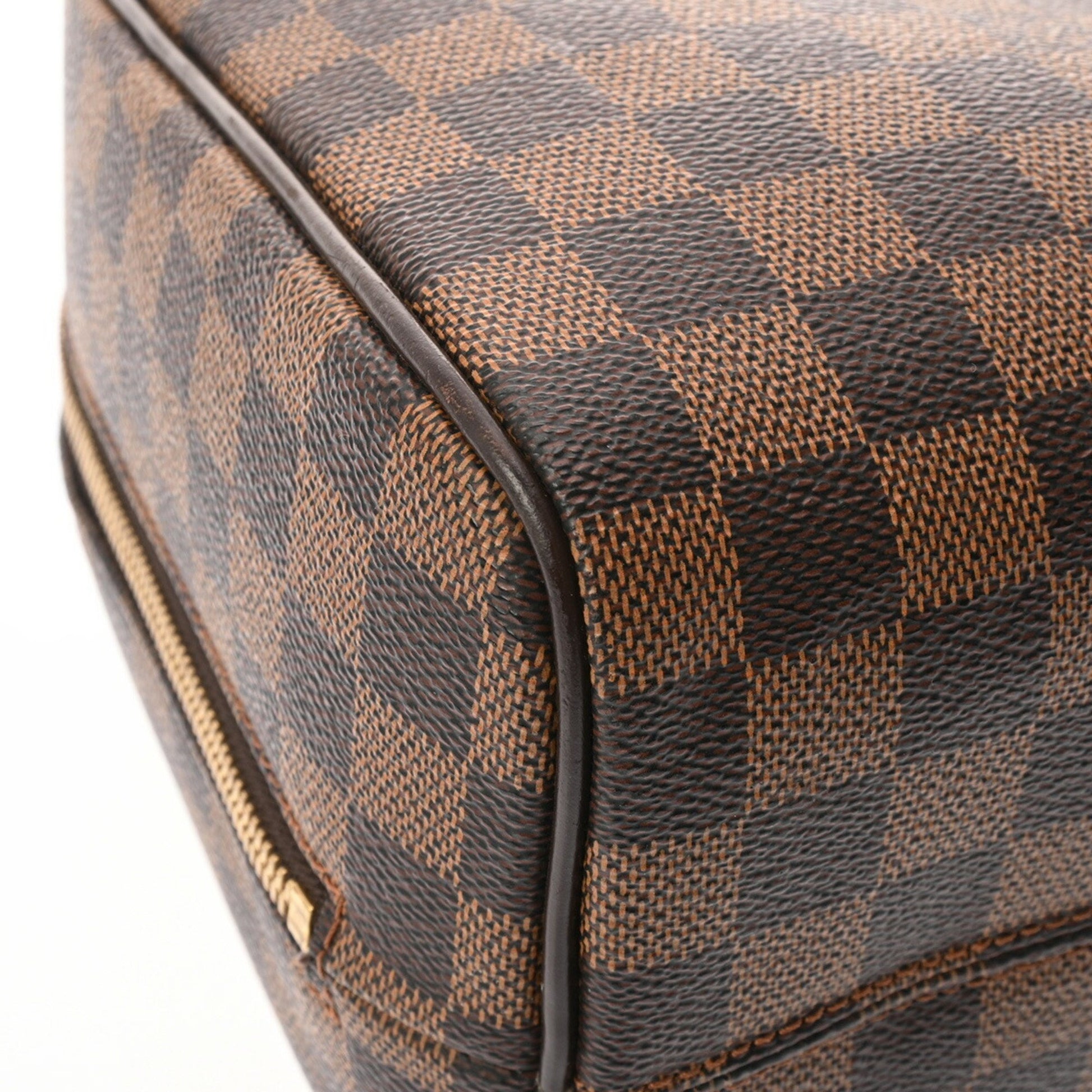 Louis Vuitton Nolita, Brown, Canvas, handbag