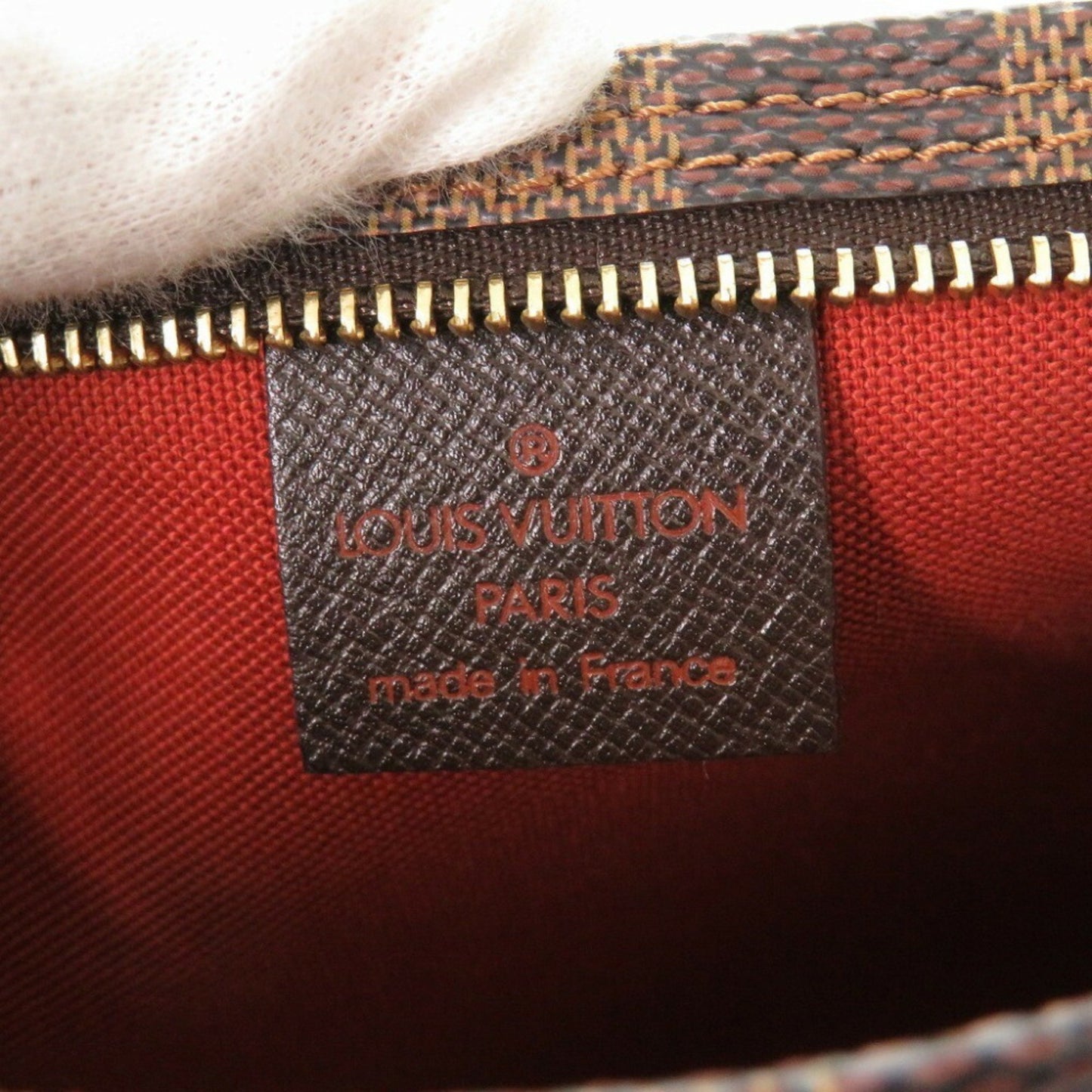 Louis Vuitton Trousse makeup, Brown, Canvas, handbag