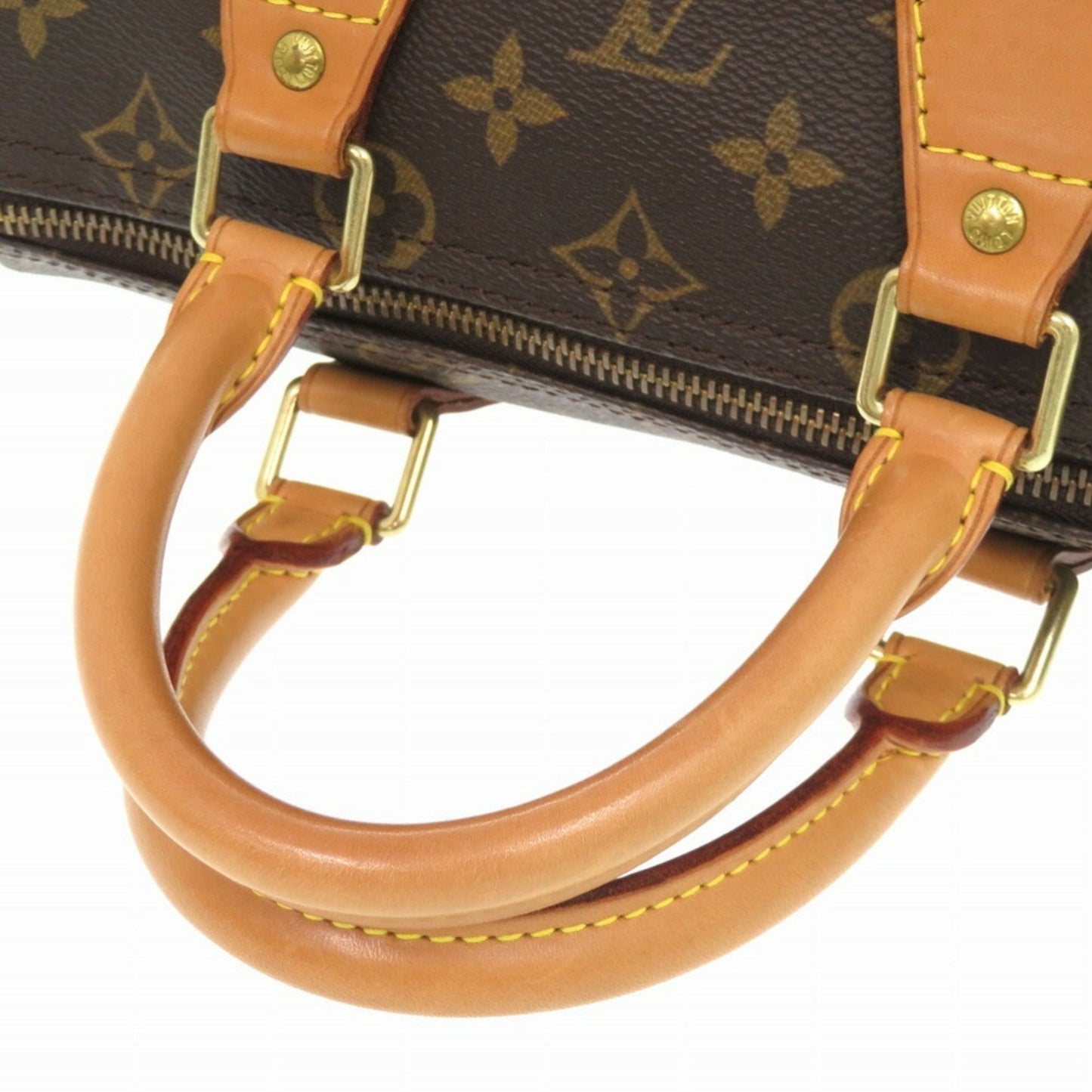 Louis Vuitton Speedy 25, Brown, Canvas, handbag