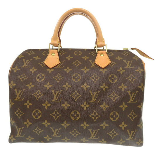 Louis Vuitton Speedy 30, Brown, Canvas, handbag