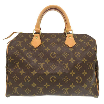 Louis Vuitton Speedy 30, Brown, Canvas, handbag