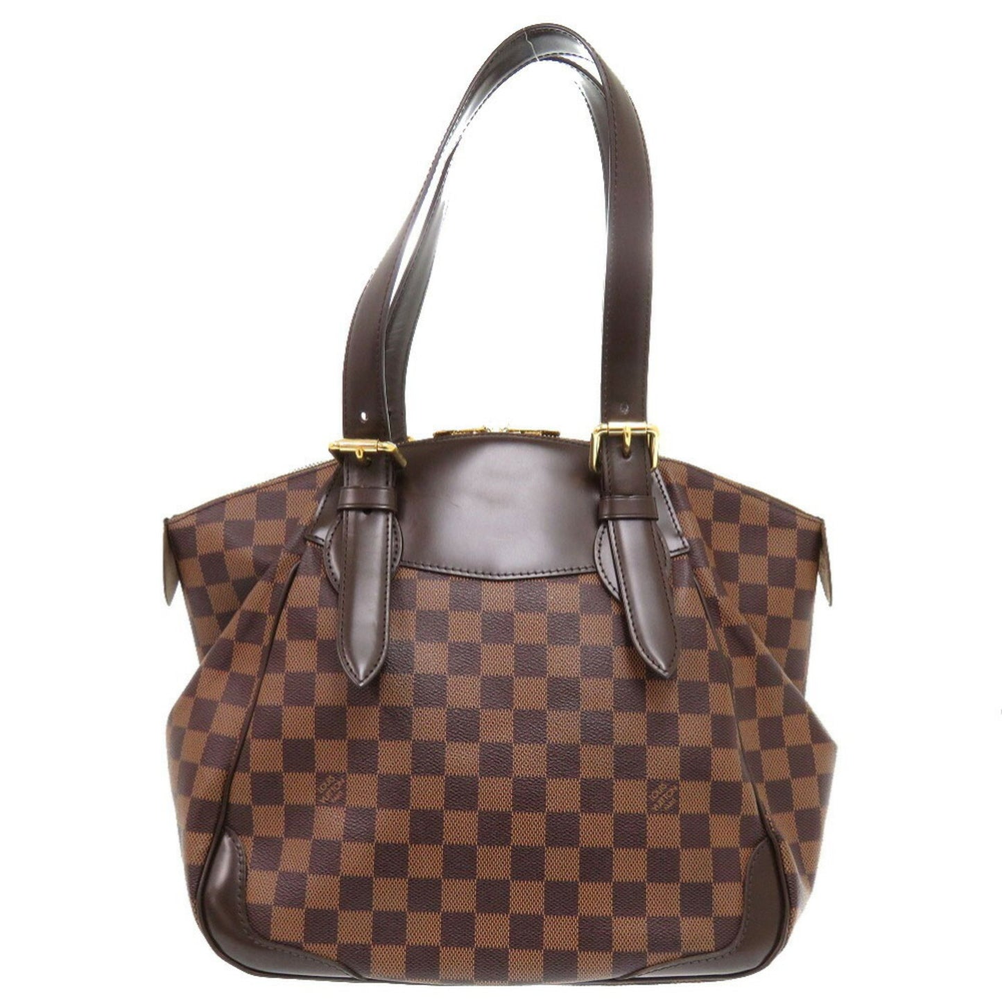 Louis Vuitton Verona, Brown, Canvas, shoulder