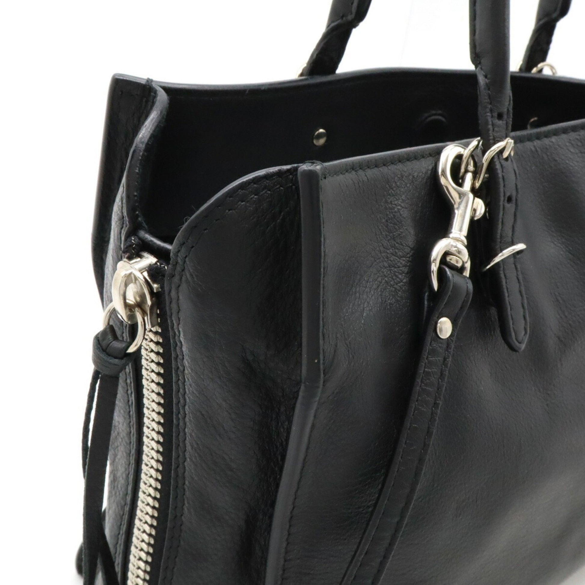 Balenciaga City, Black, Leather, handbag