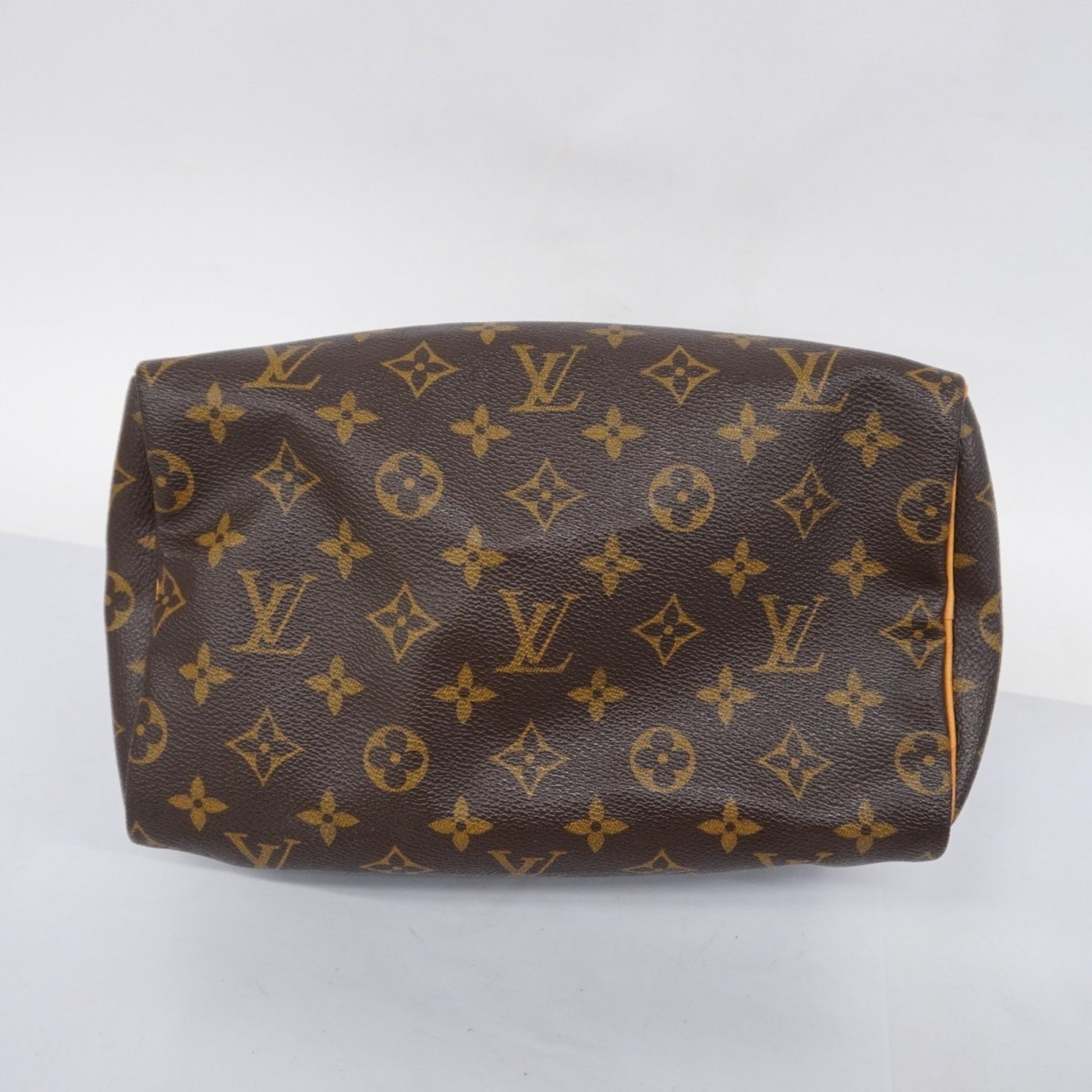 Louis Vuitton Speedy 25, Brown, Canvas, handbag