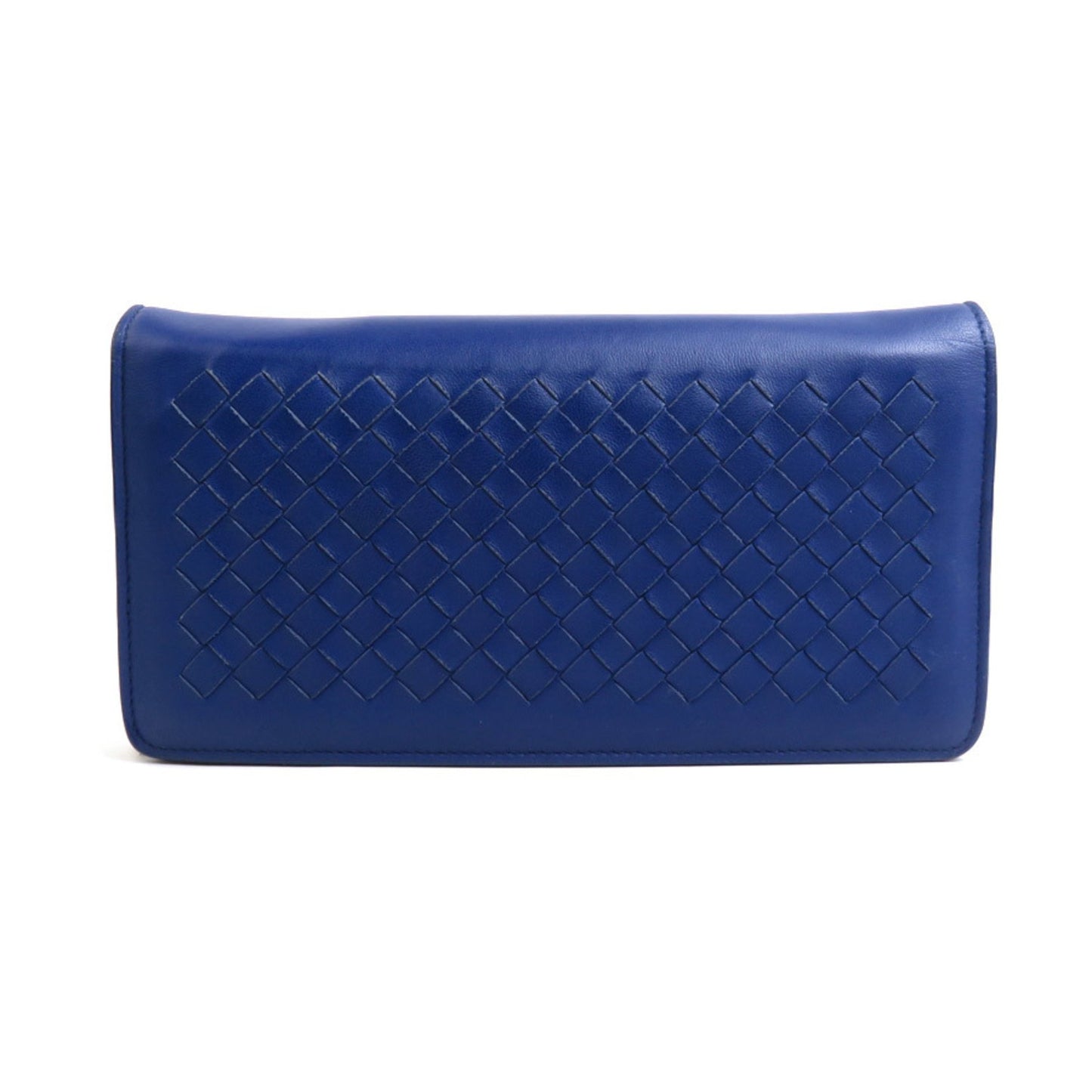 Bottega Veneta, Blue, Leather, wallet