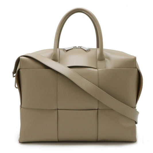 Bottega Veneta Arco, Grey, Leather, tote