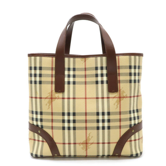 Burberry Nova Check, Beige, Canvas, tote