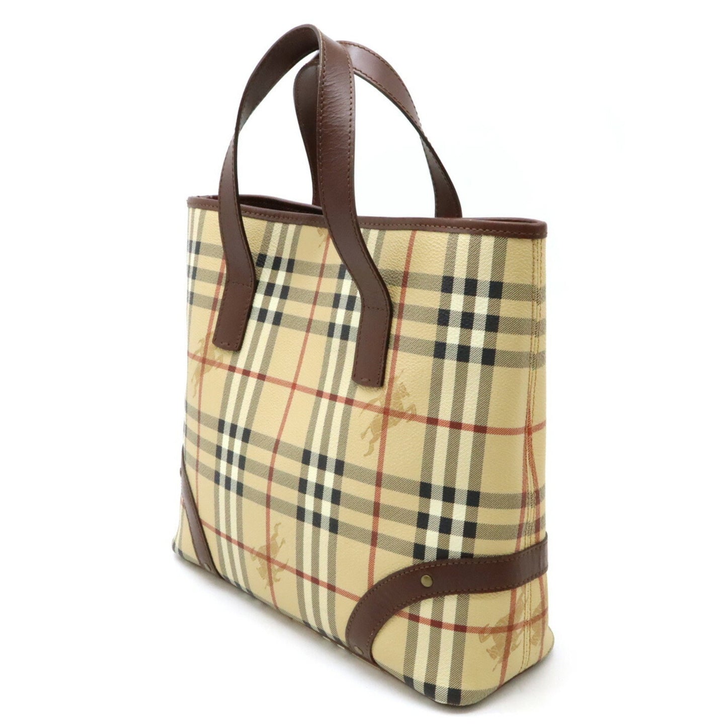 Burberry Nova Check, Beige, Canvas, tote