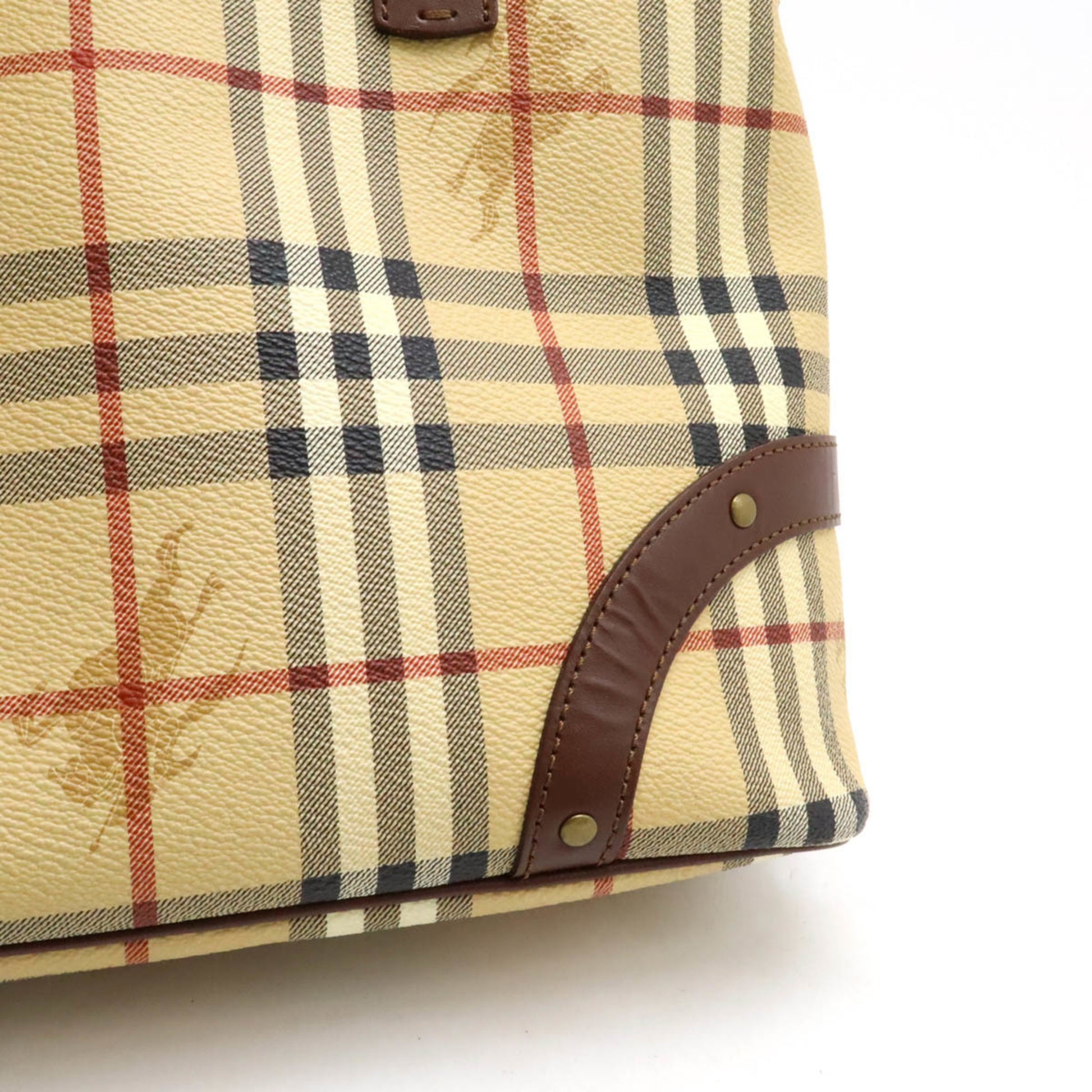 Burberry Nova Check, Beige, Canvas, tote