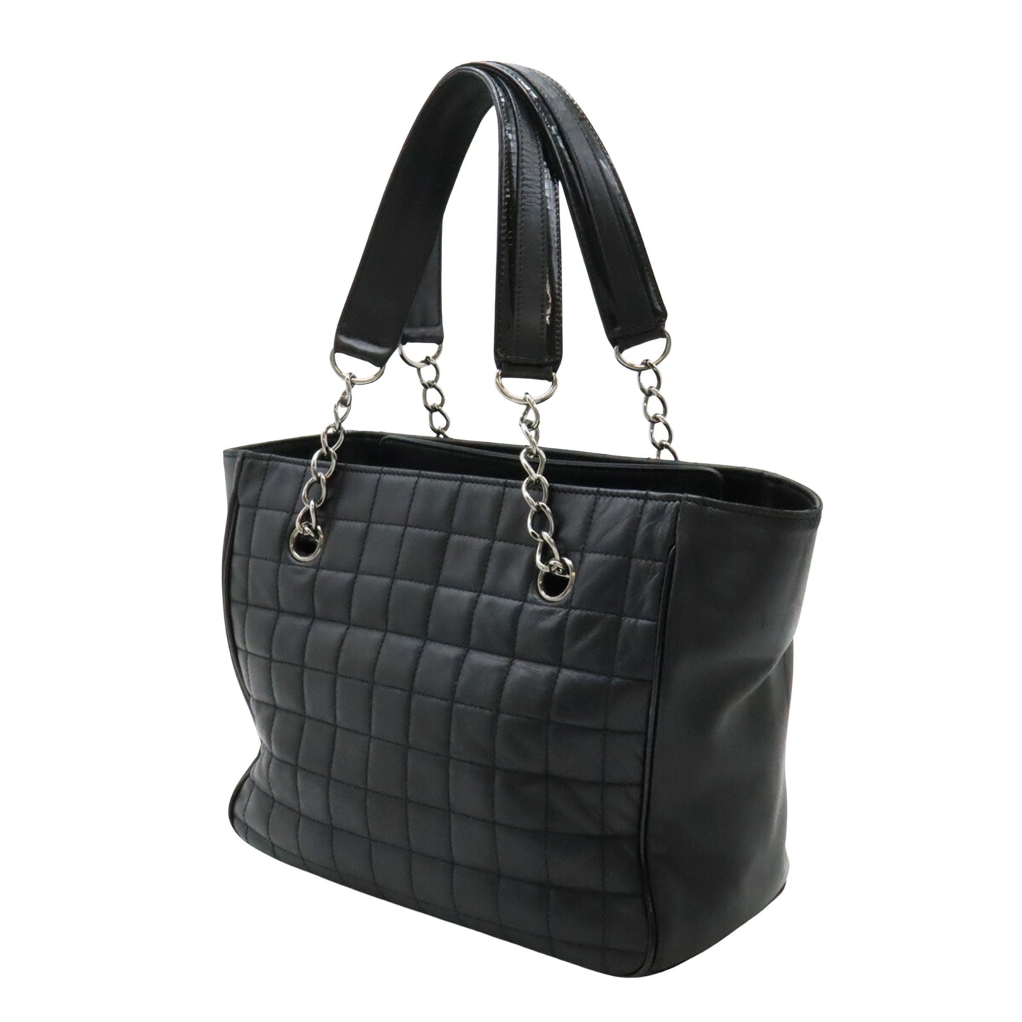 Chanel Camellia, Black, Leather, tote