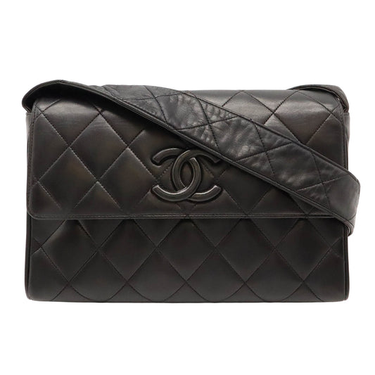 Chanel Flap bag, Brown, Leather, shoulder