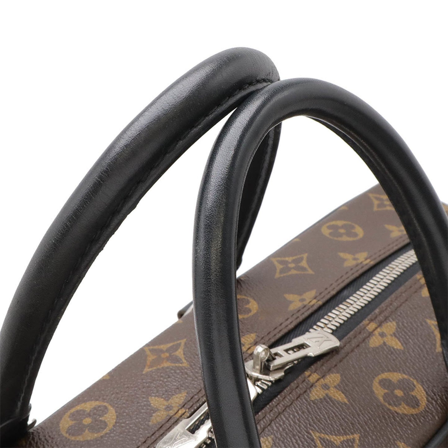 Louis Vuitton Porte Documents Voyage, Brown, Leather, briefcase