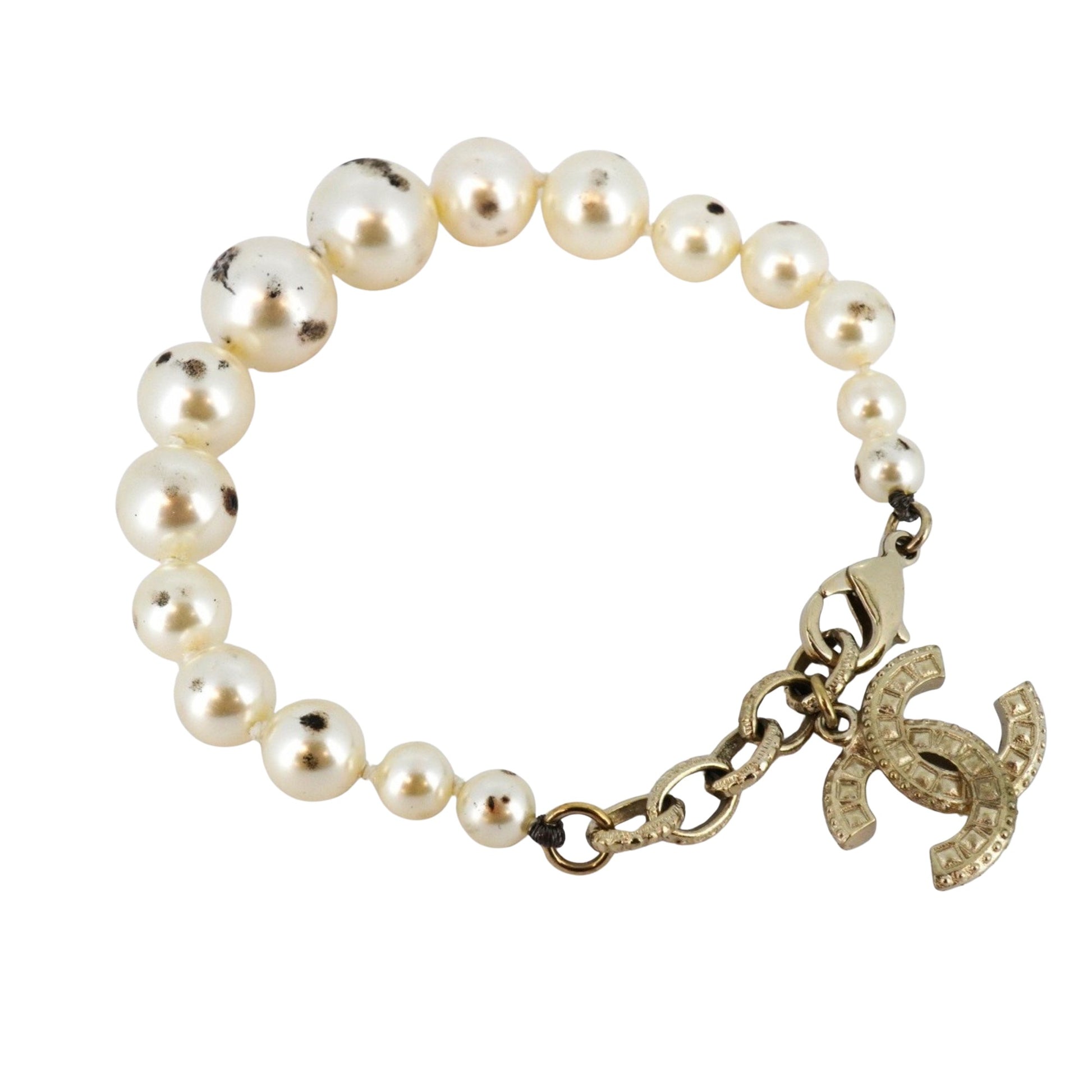 Chanel Coco Mark, Gold, Gold Plated, bracelet