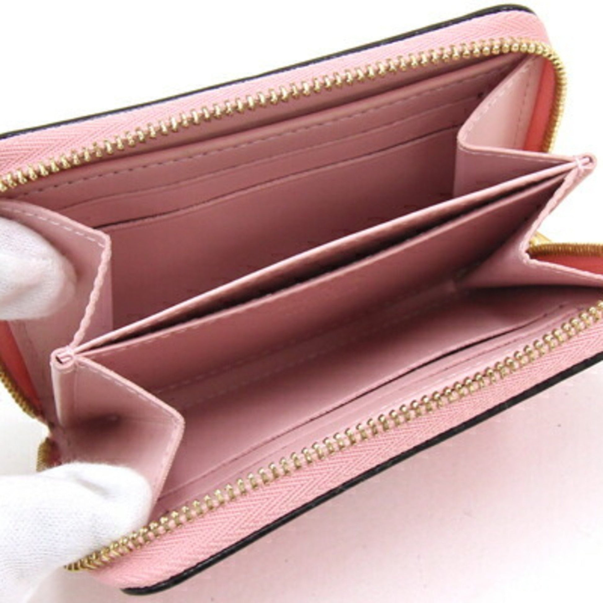 Louis Vuitton Zippy coin purse, Pink, Canvas, wallet