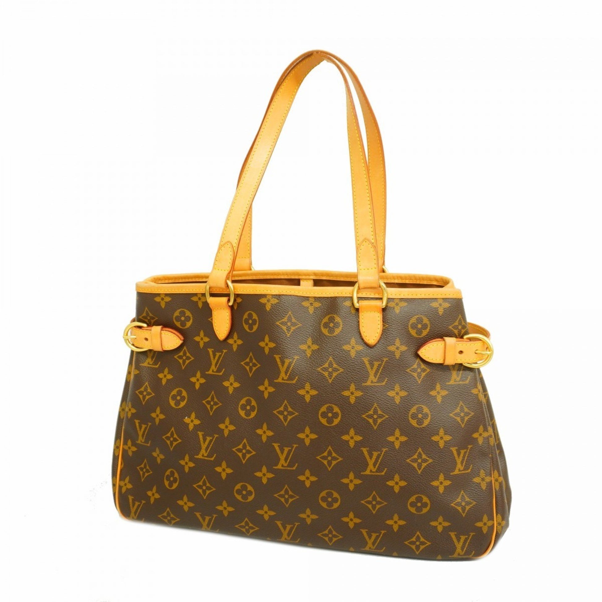 Louis Vuitton Batignolles Horizontal, Brown, Canvas, tote