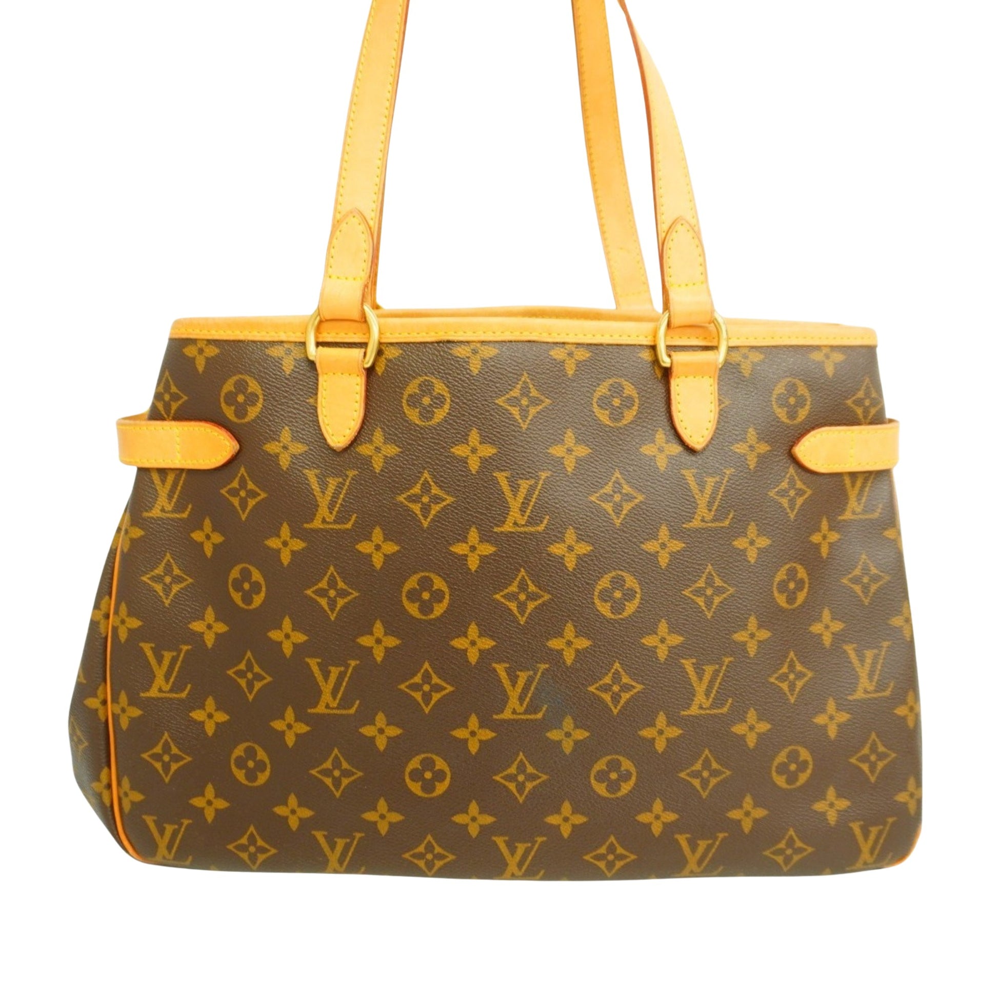 Louis Vuitton Batignolles Horizontal, Brown, Canvas, tote