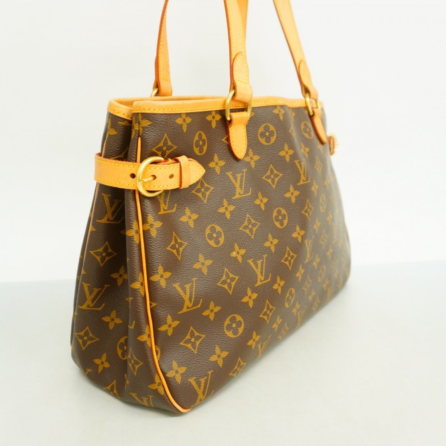 Louis Vuitton Batignolles Horizontal, Brown, Canvas, tote