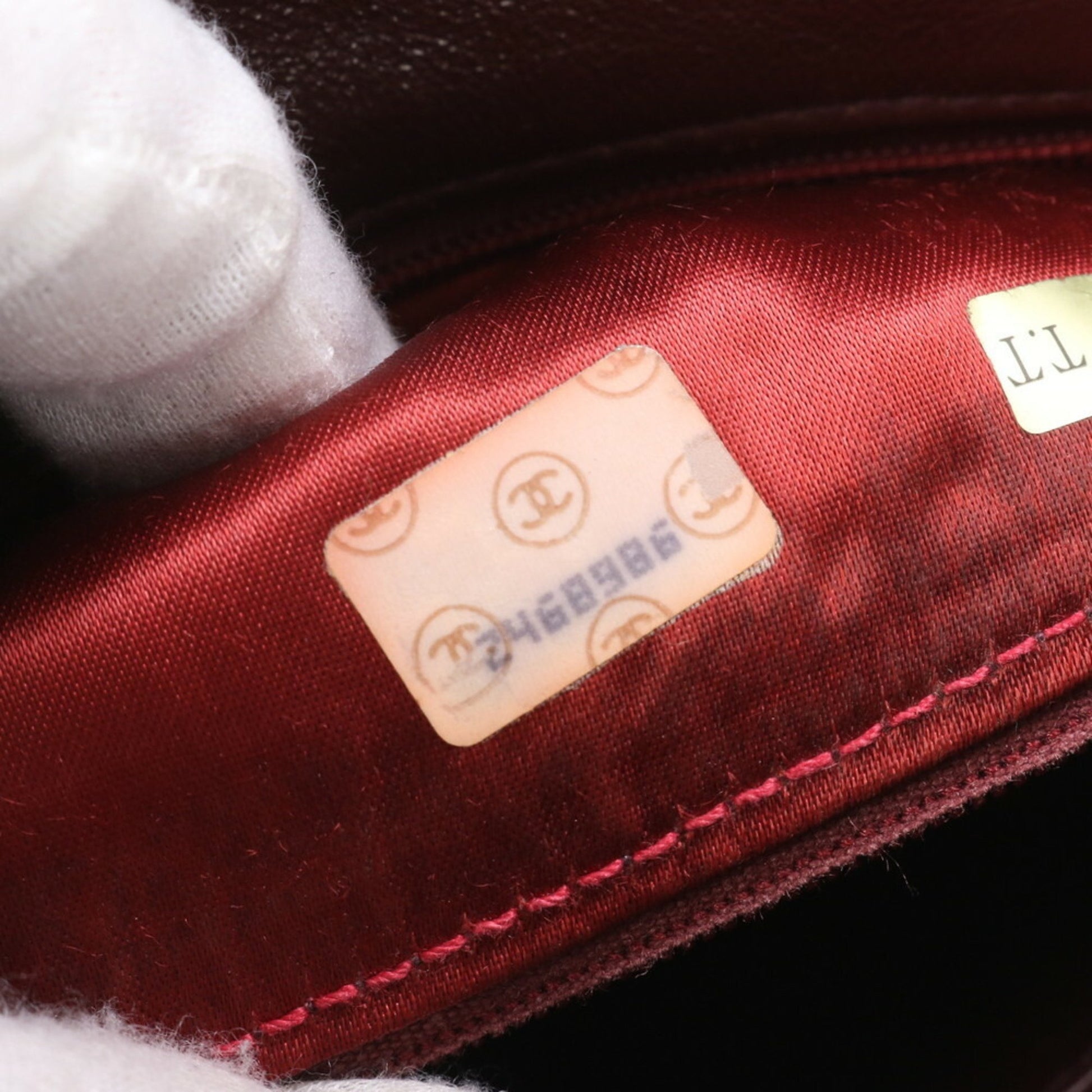 Chanel Camera, Burgundy, Leather, shoulder