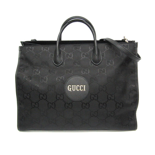 Gucci Off the grid, Black, Canvas, tote