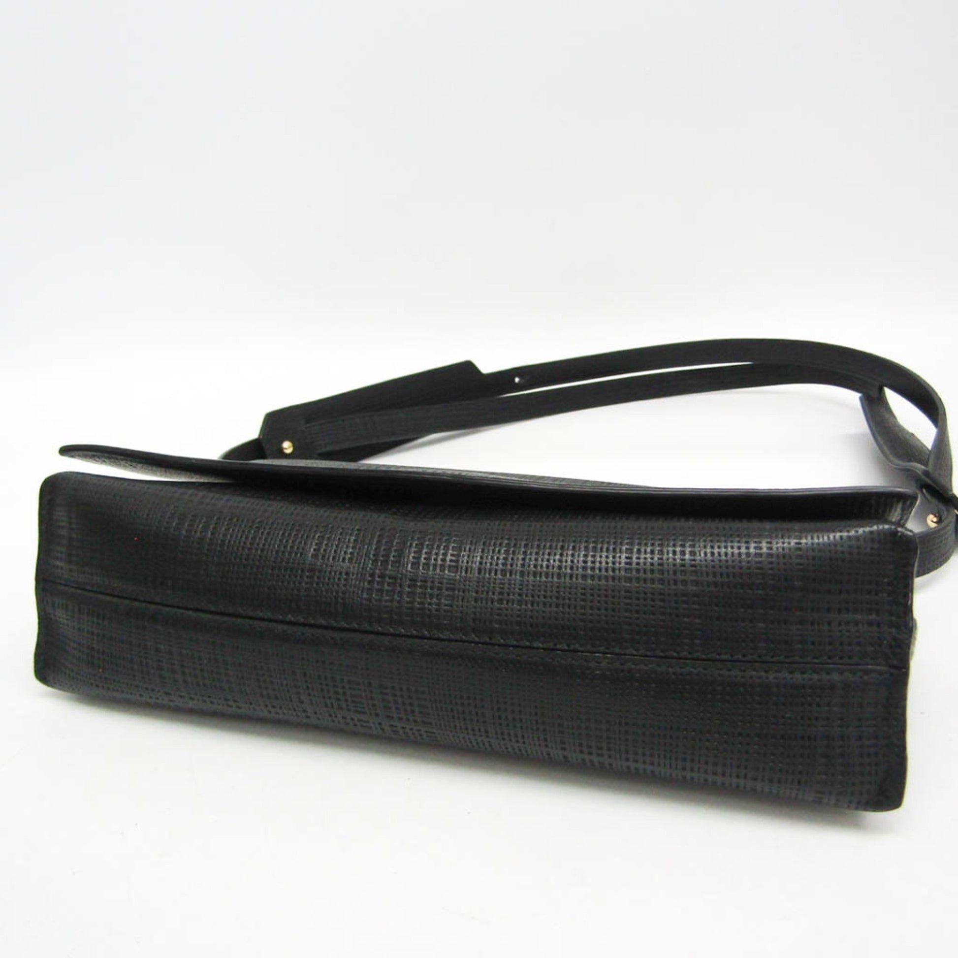 Loewe Anagram, Black, Leather, shoulder