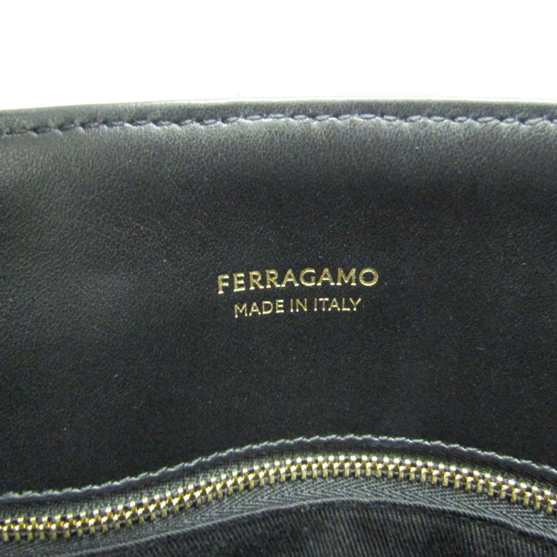 Salvatore Ferragamo, Brown, Leather, tote