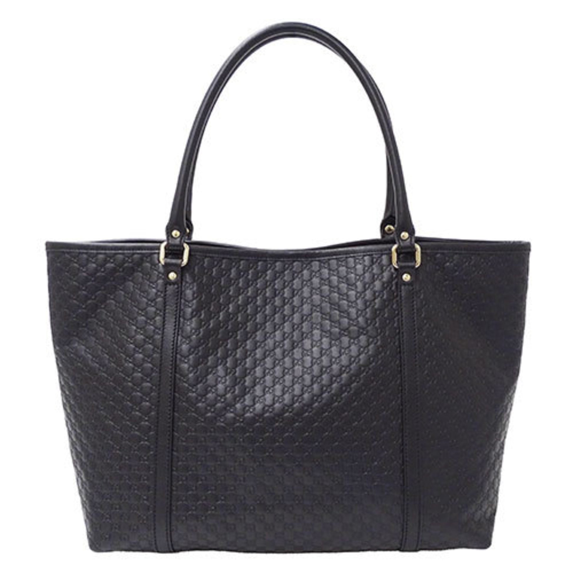 Gucci Guccissima, Black, Leather, tote