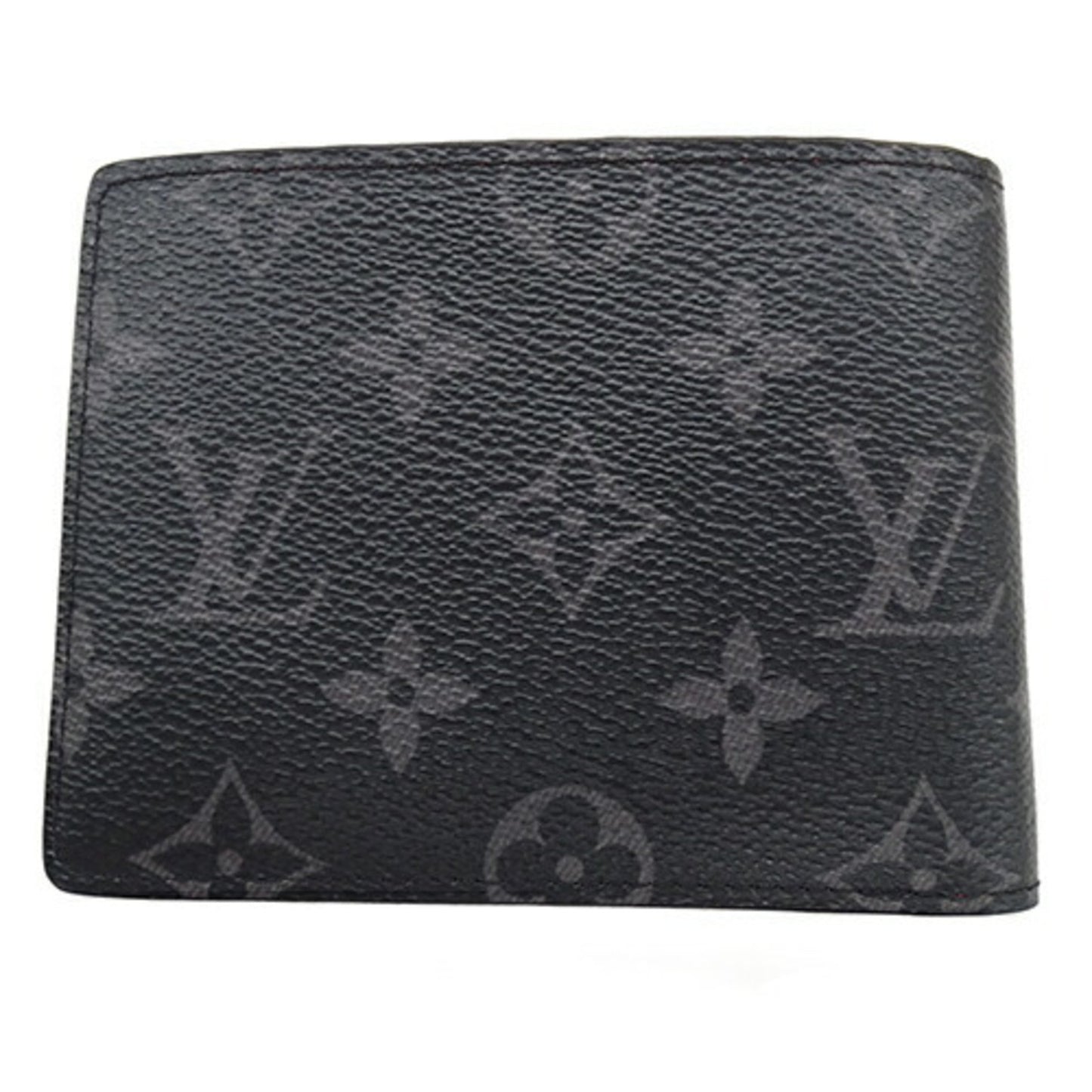 Louis Vuitton PORTEFEUILLE MULTIPLE, Black, Canvas, wallet