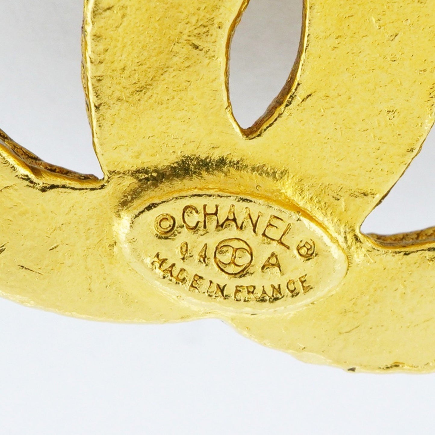 Chanel Coco Mark, Gold, Gold Plated, brooch