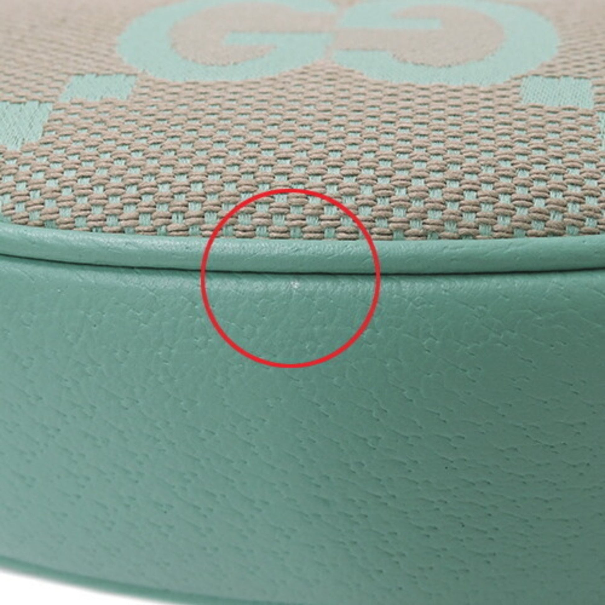 Gucci Ophidia, Green, Canvas, shoulder