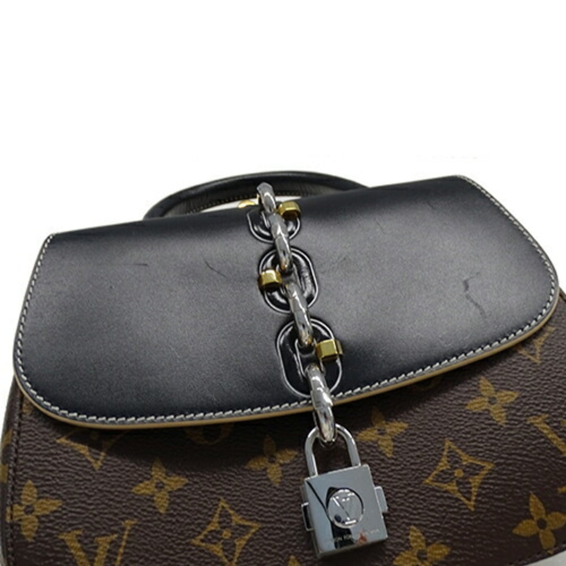 Louis Vuitton Chain It, Brown, Canvas, handbag