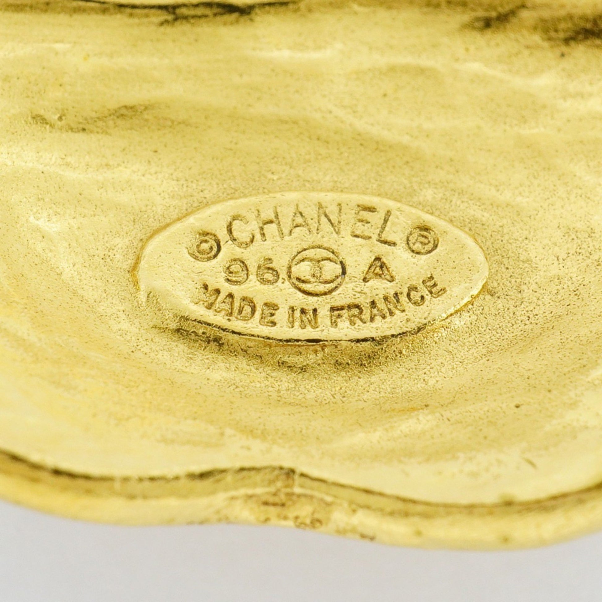 Chanel Coco Mark, Gold, Gold Plated, brooch