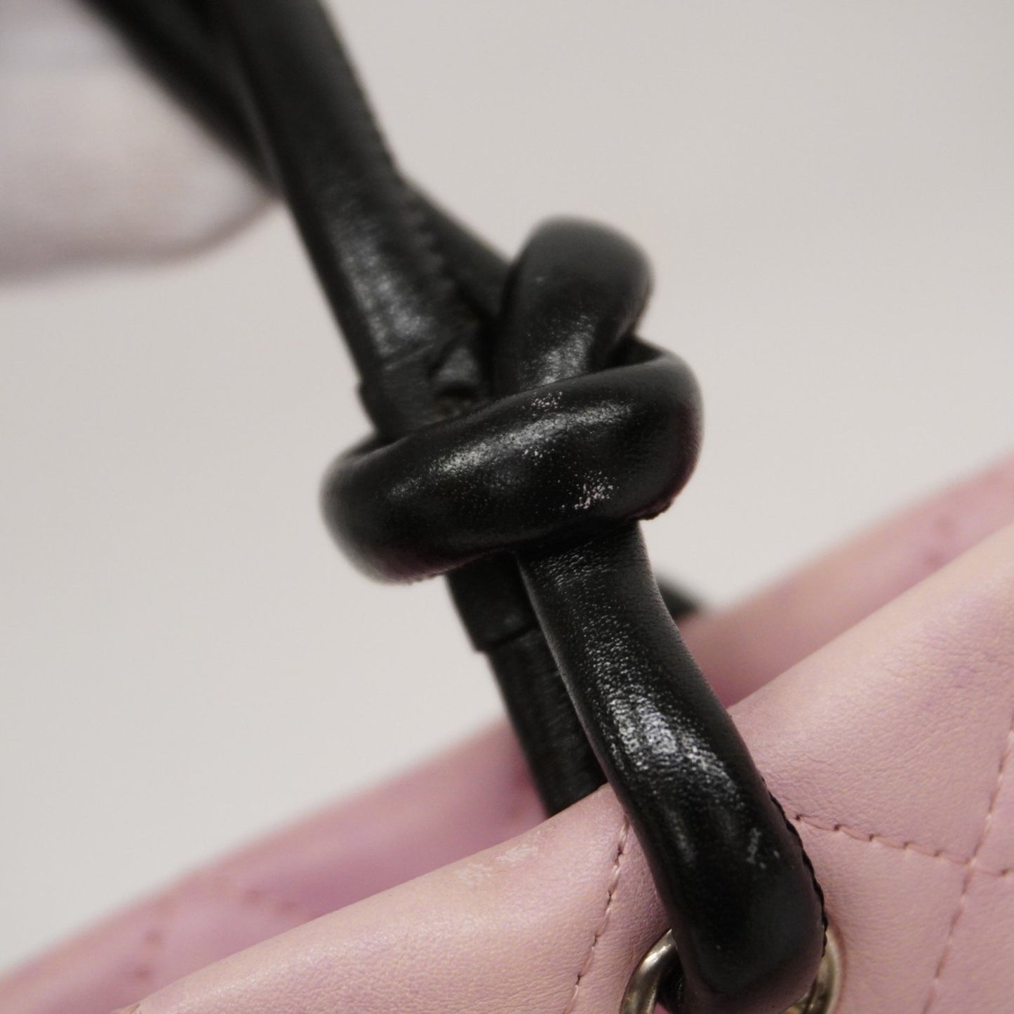 Chanel Cambon line, Pink, Leather, tote