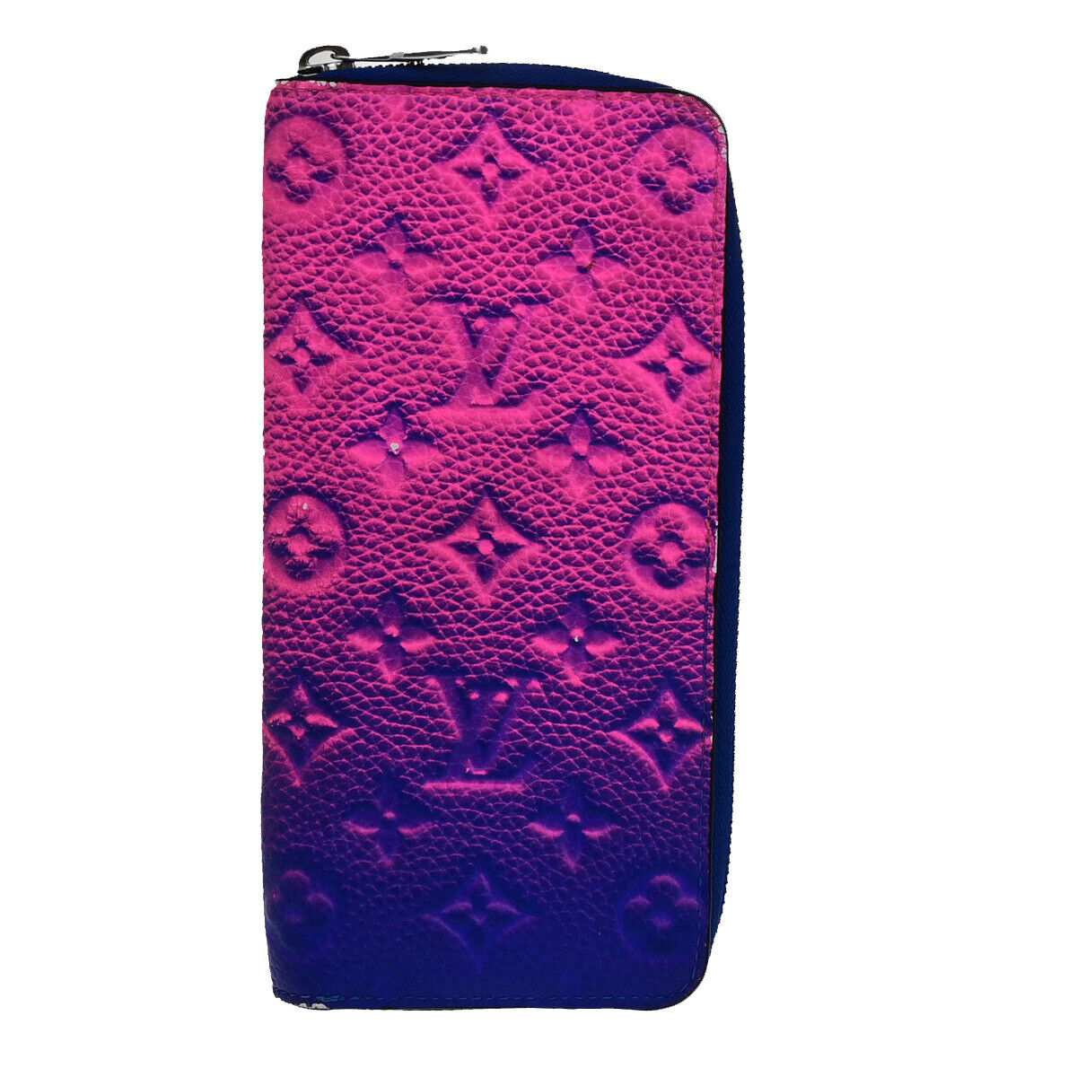 Louis Vuitton Zippy Wallet Vertical, Pink, Leather, wallet