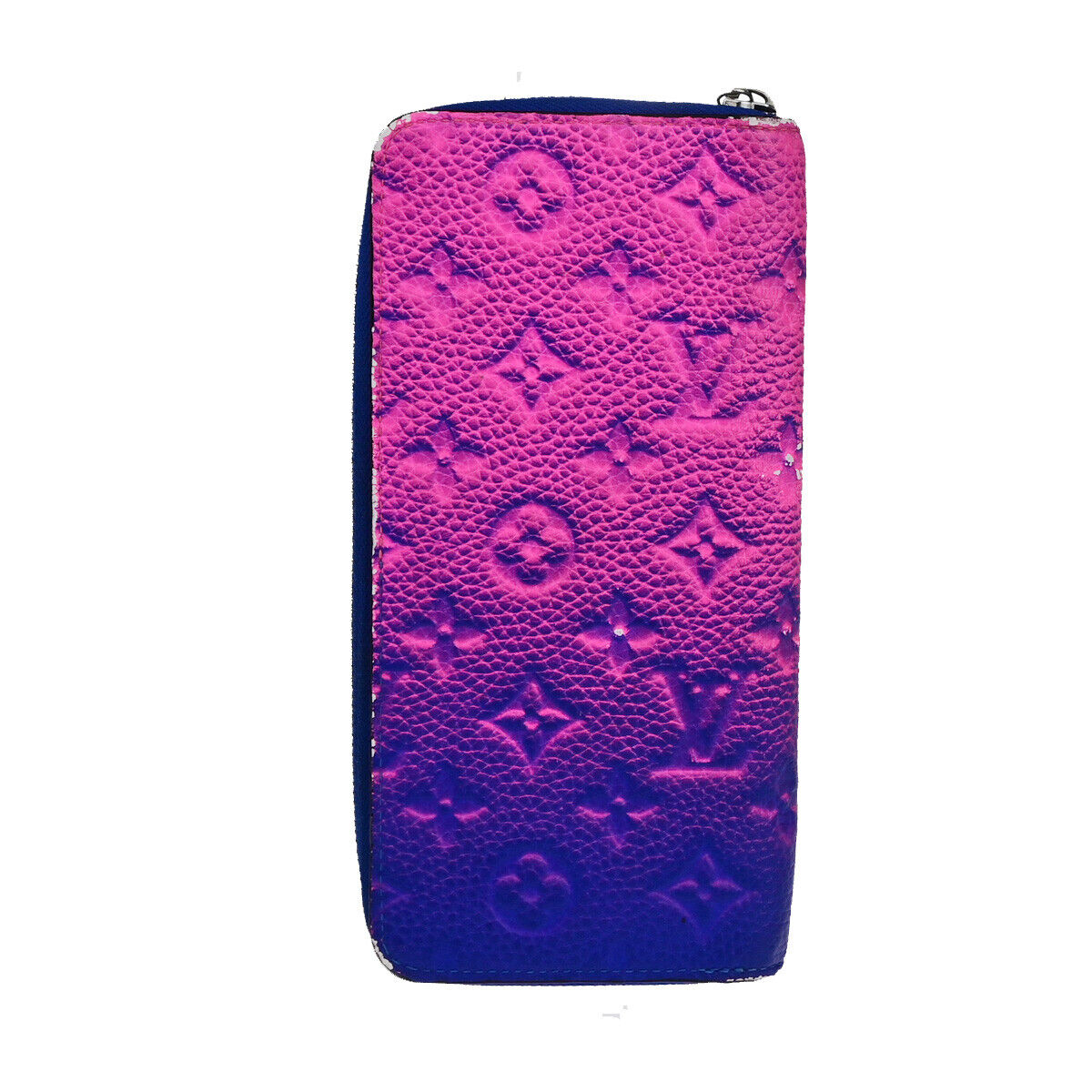 Louis Vuitton Zippy Wallet Vertical, Pink, Leather, wallet