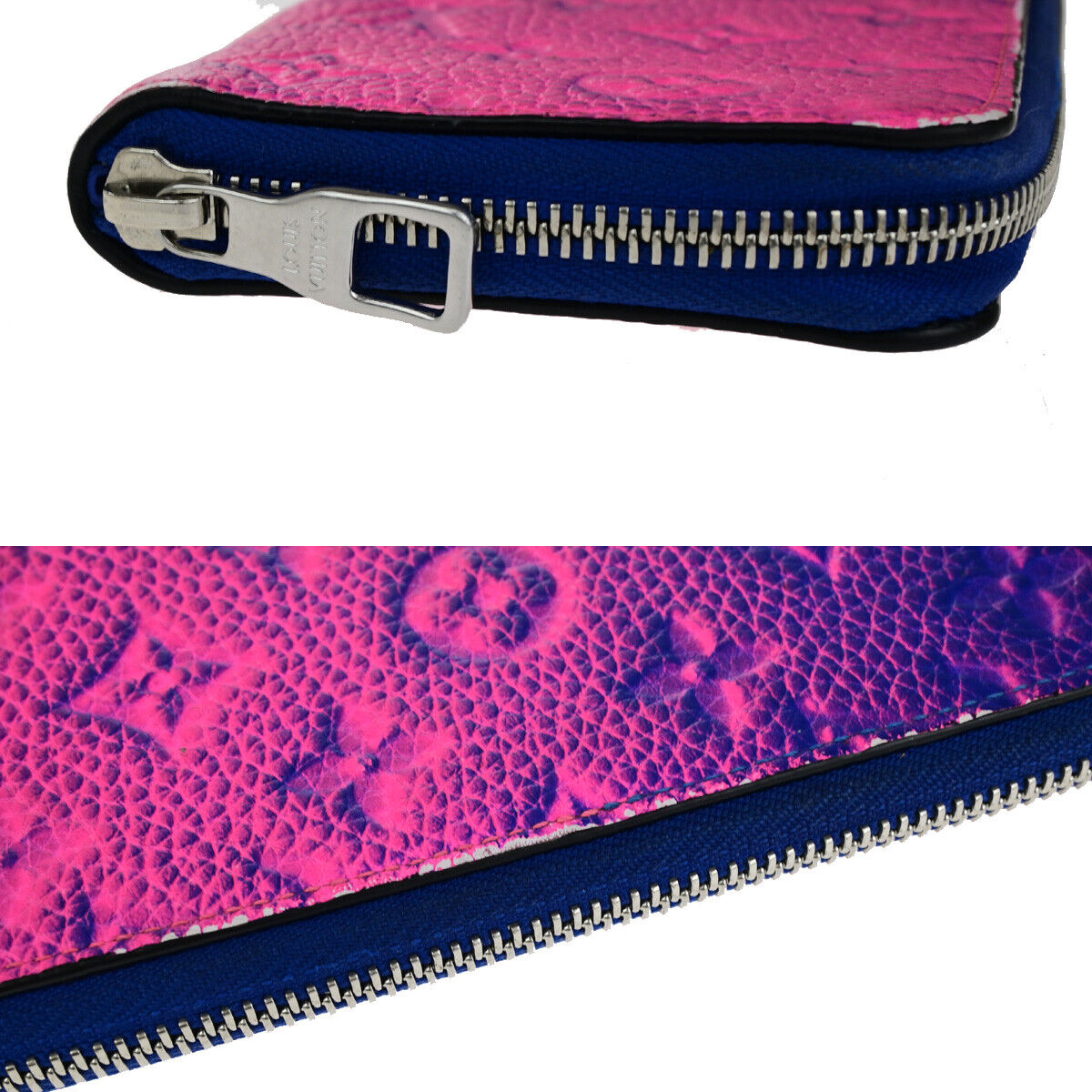 Louis Vuitton Zippy Wallet Vertical, Pink, Leather, wallet