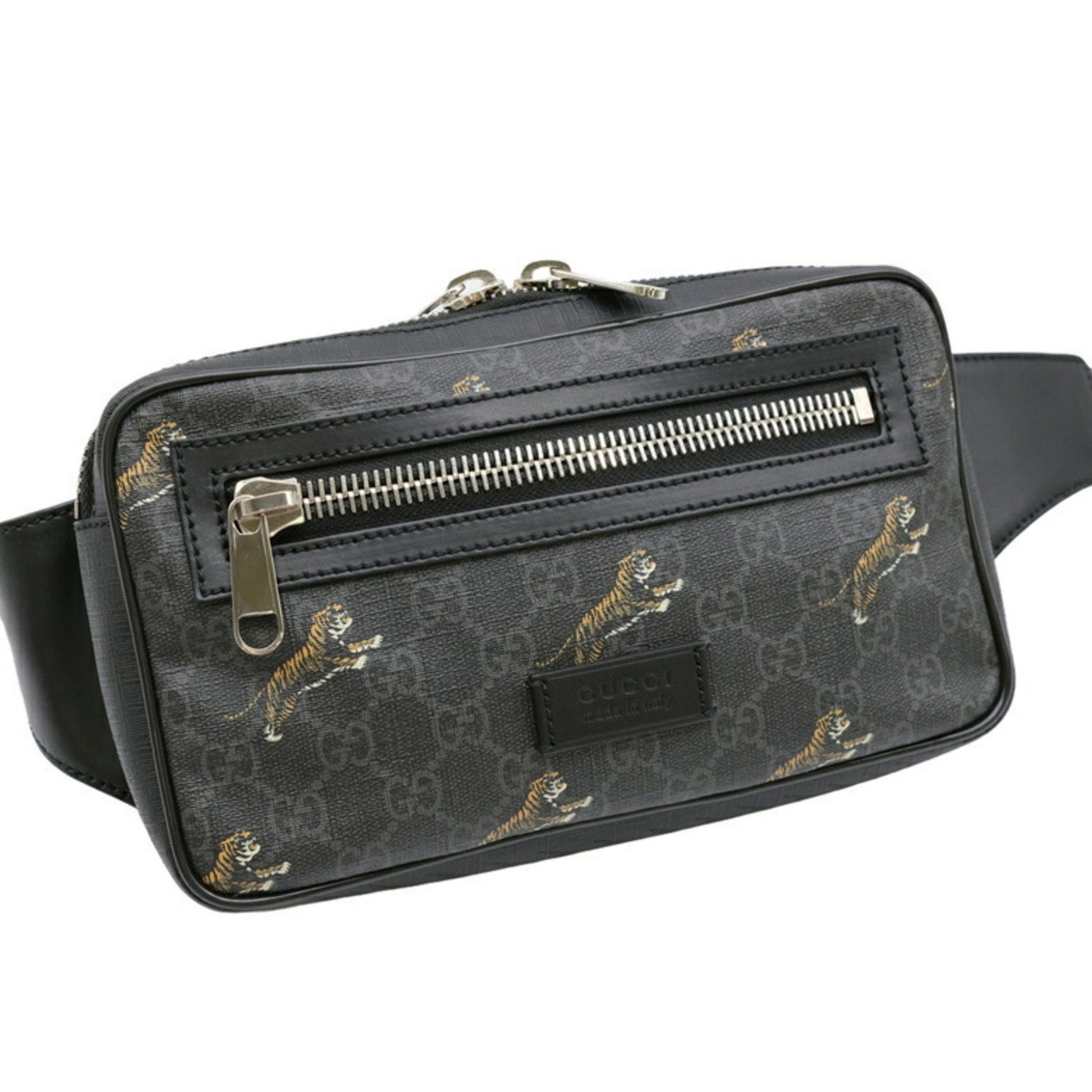 Gucci Belt bag, Black, Canvas, clutch