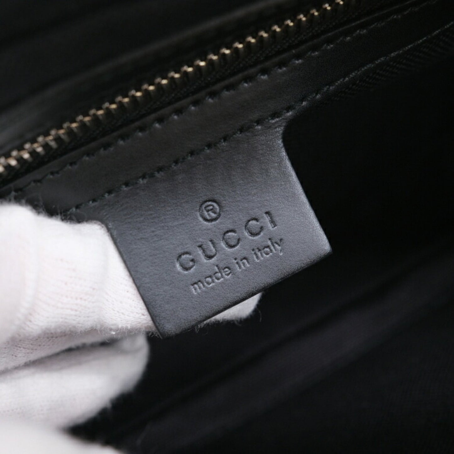 Gucci Belt bag, Black, Canvas, clutch