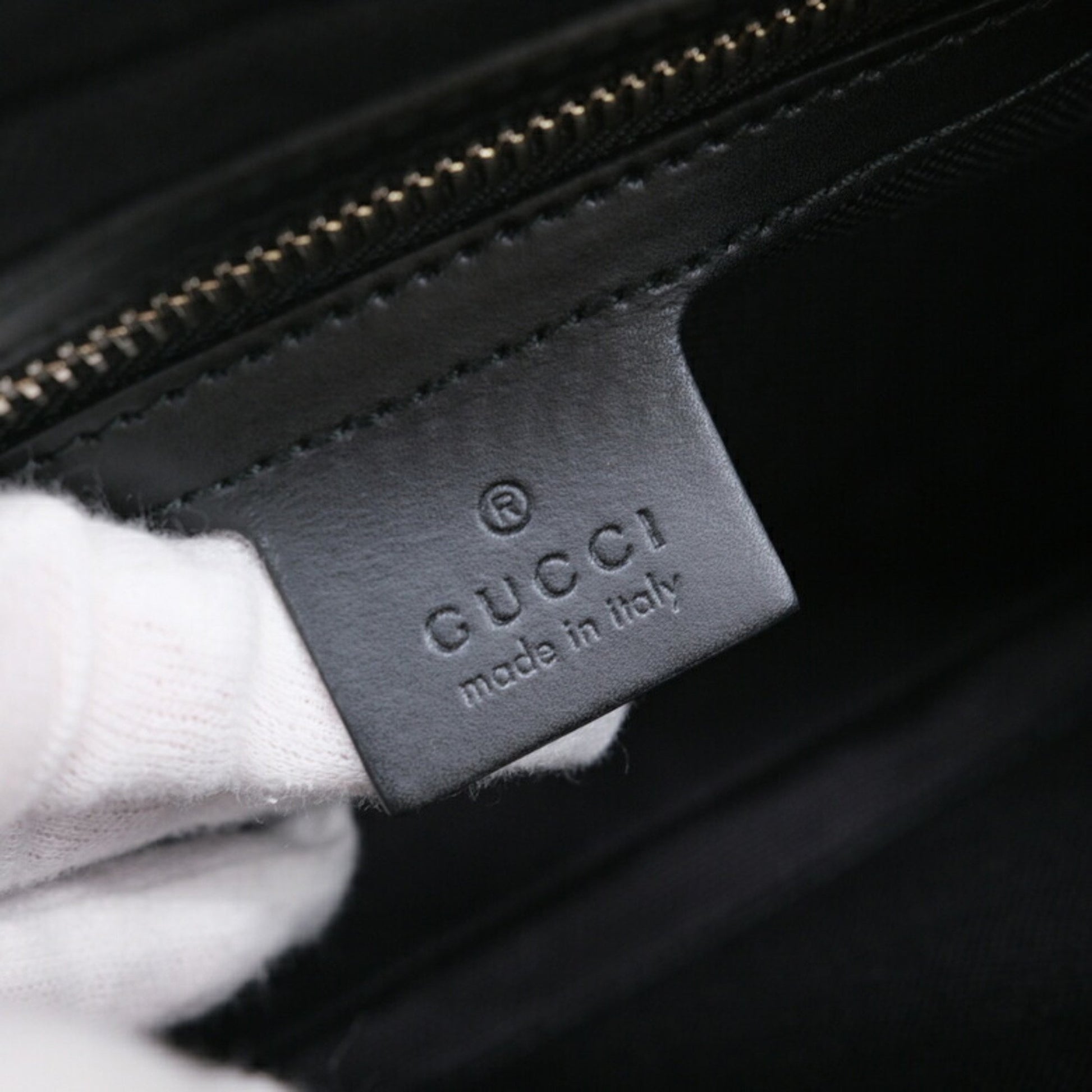 Gucci Belt bag, Black, Canvas, clutch