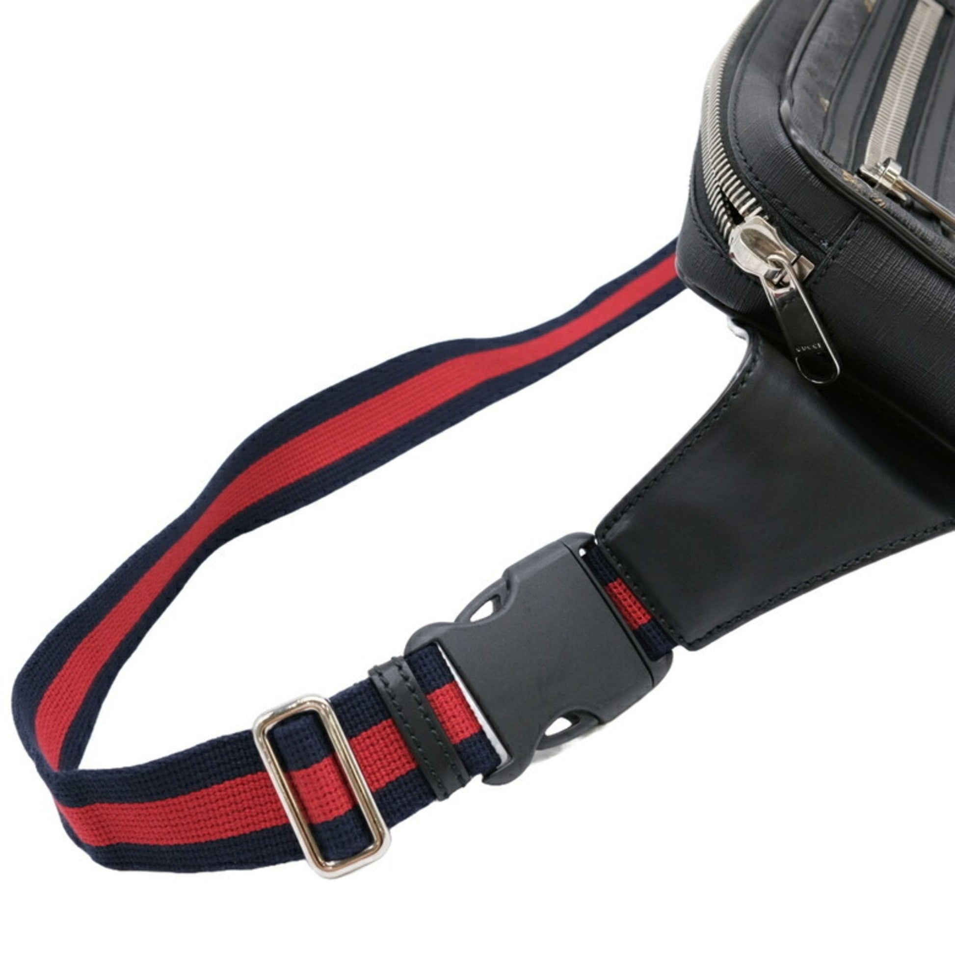 Gucci Belt bag, Black, Canvas, clutch